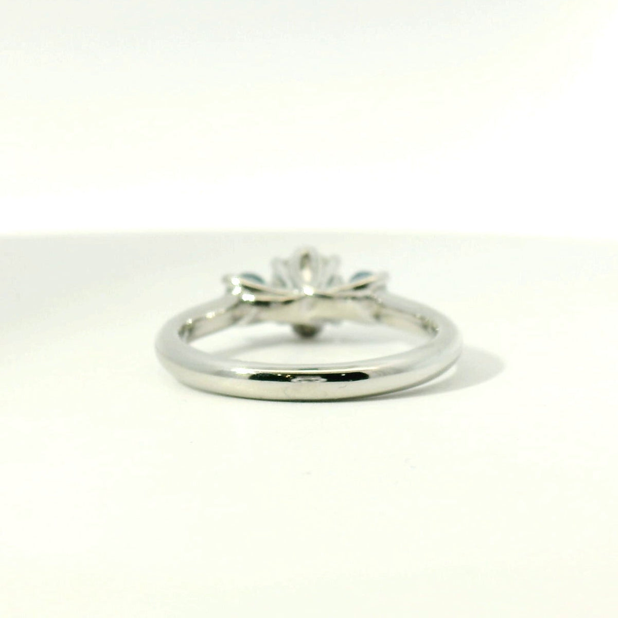 Platinum Three Stone Engagement Ring
