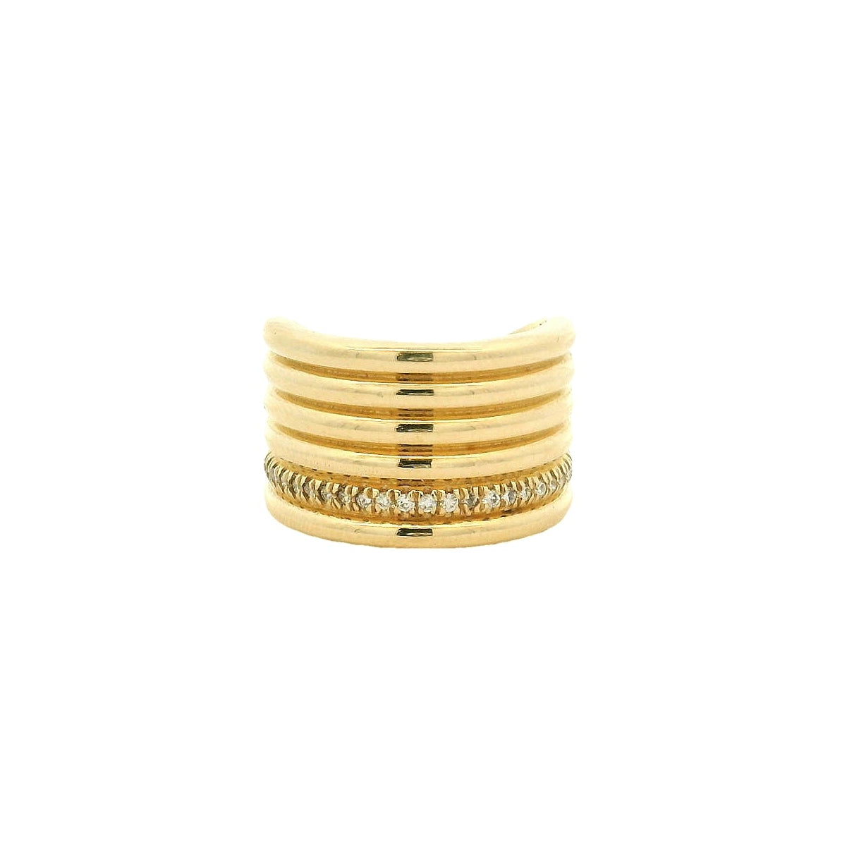 14KYG Diamond Fashion Ring