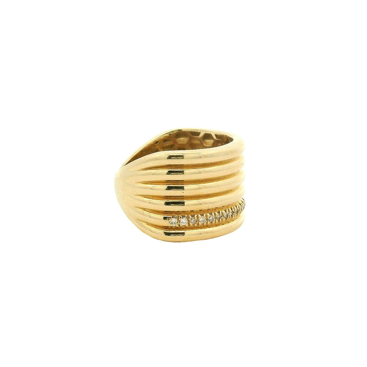 14KYG Diamond Fashion Ring