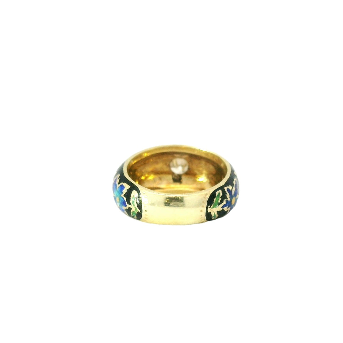 Vintage Floral Diamond Ring