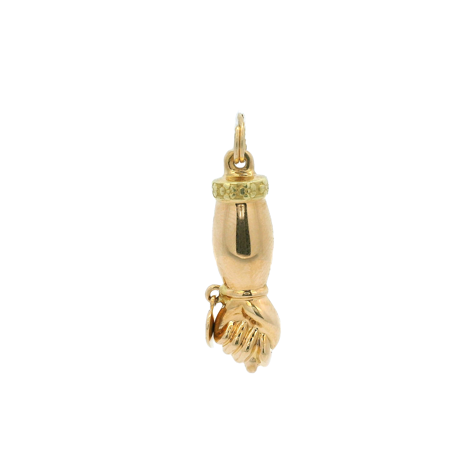 14kyg Vintage Good Luck Hand Charm