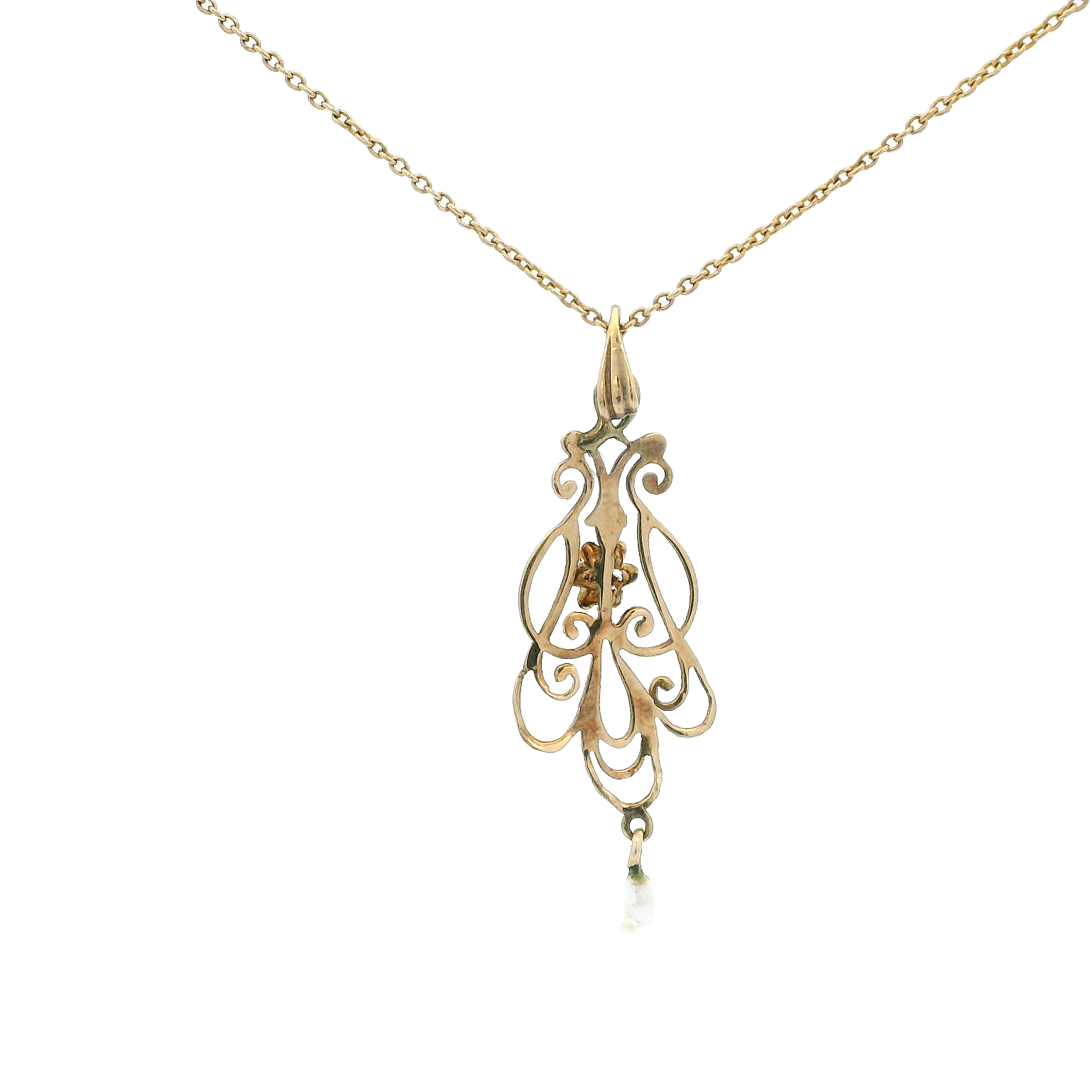 Vintage Lavalier Necklace