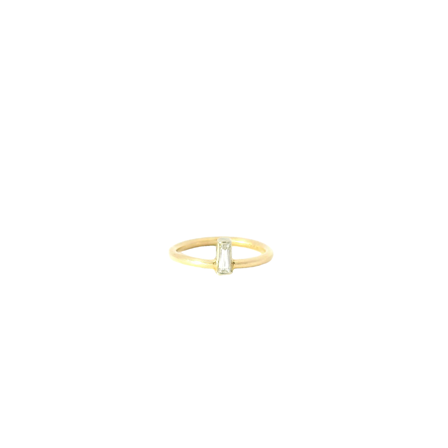 Vintage 14k Solitaire Fashion Ring