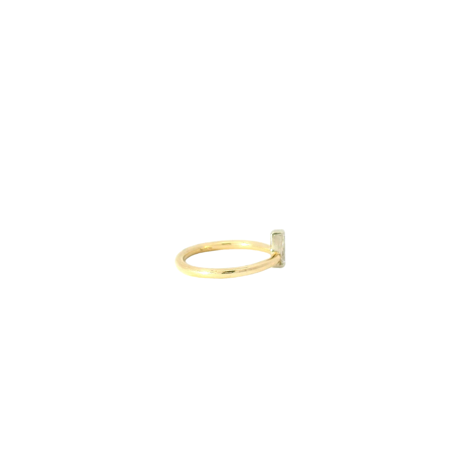 Vintage 14k Solitaire Fashion Ring
