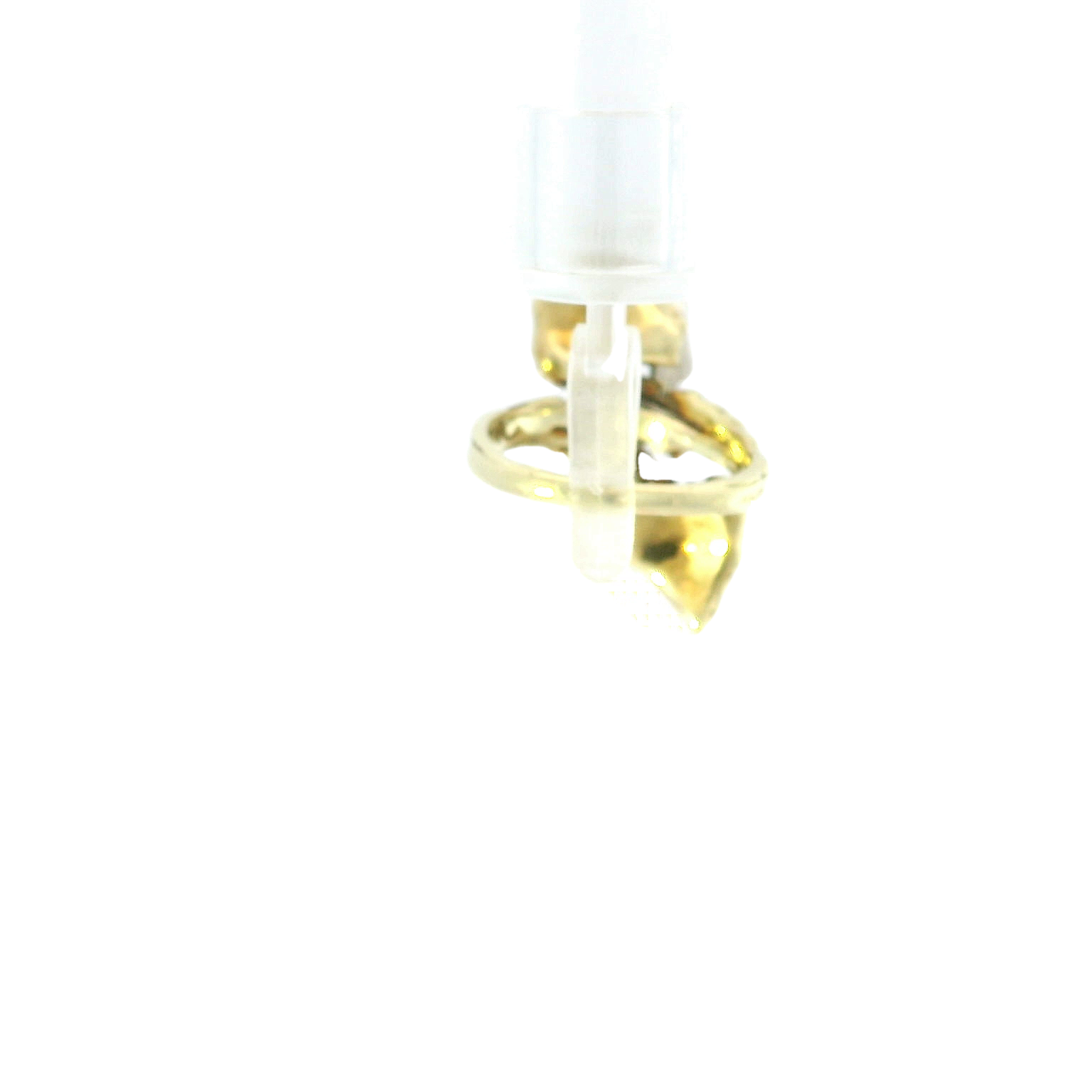 Vintage 14KYG Butterfly Ring