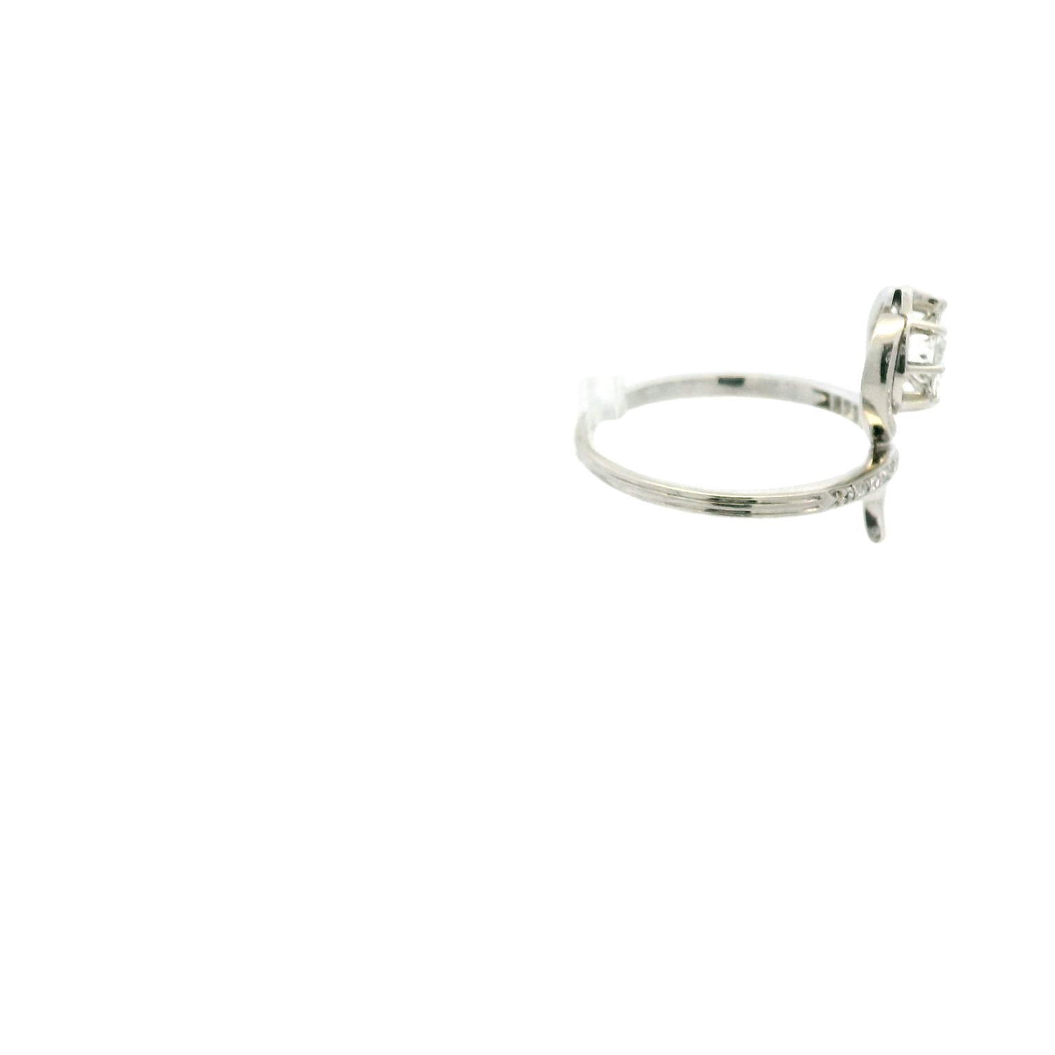 Vintage Platinum Engagement Ring
