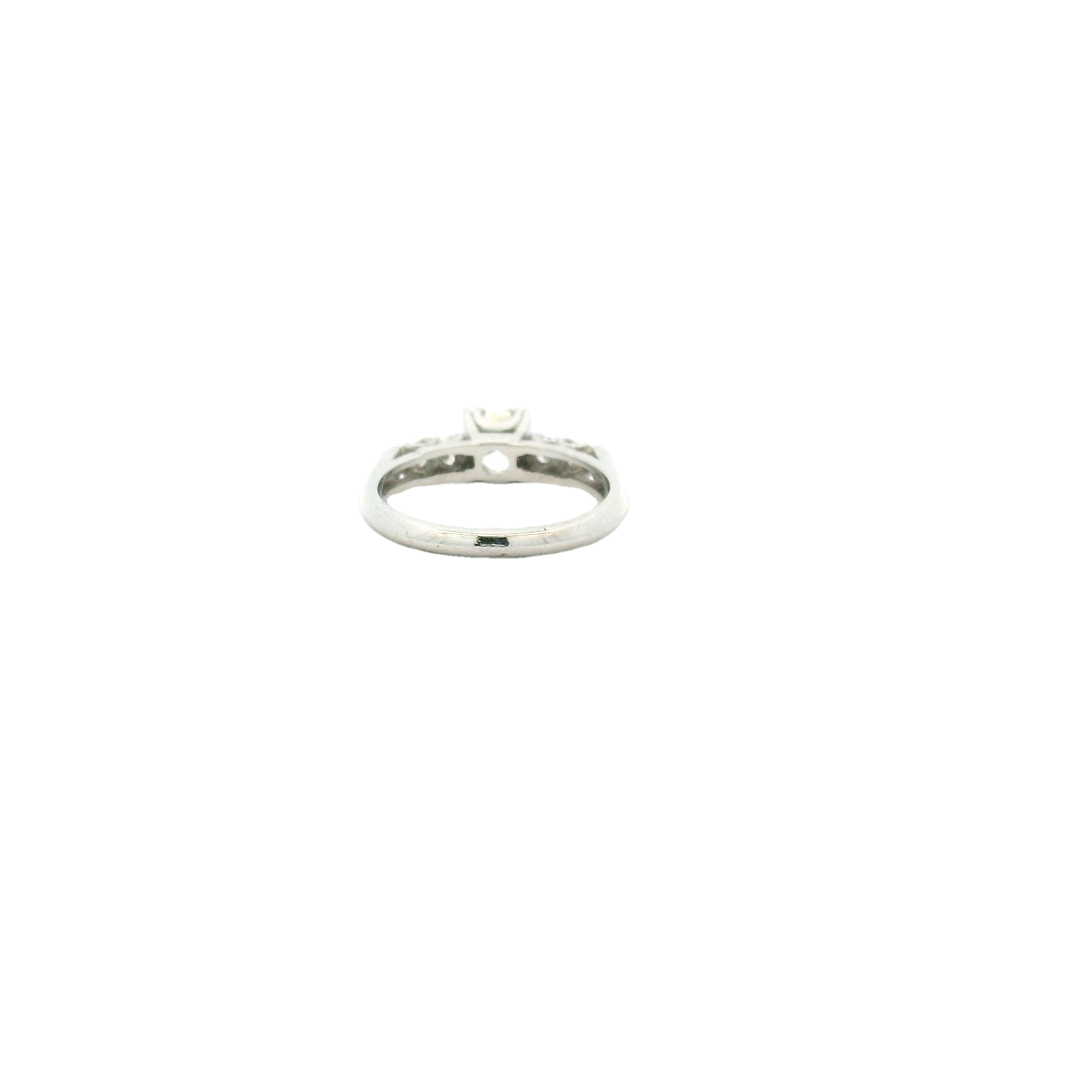 Vintage Platinum Engagement Ring