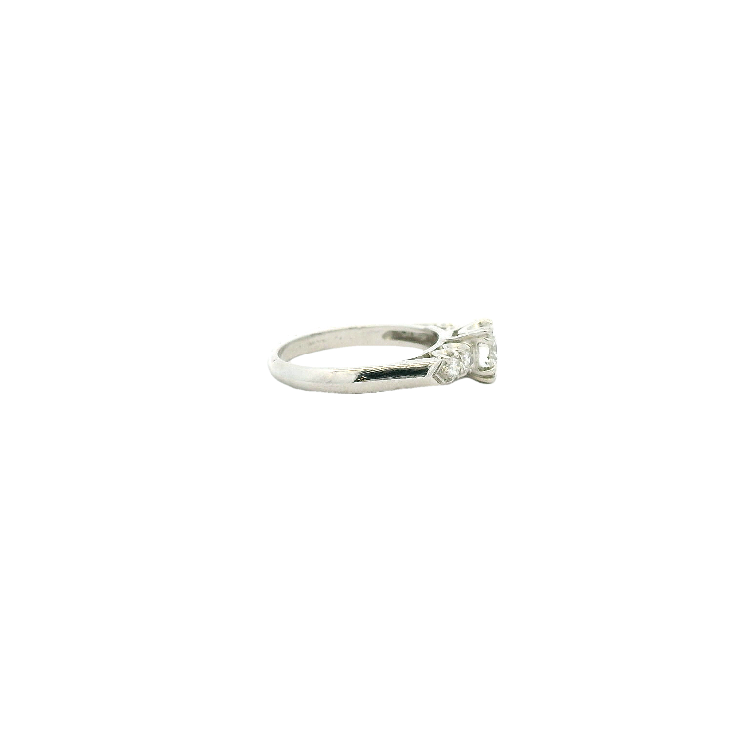 Vintage Platinum Engagement Ring