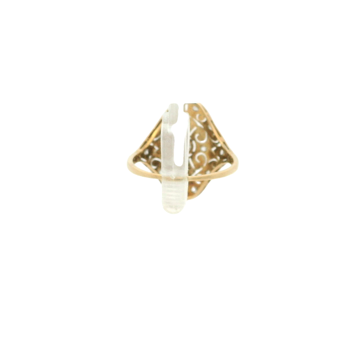 Vintage 18KYG and Platinum Fashion Ring