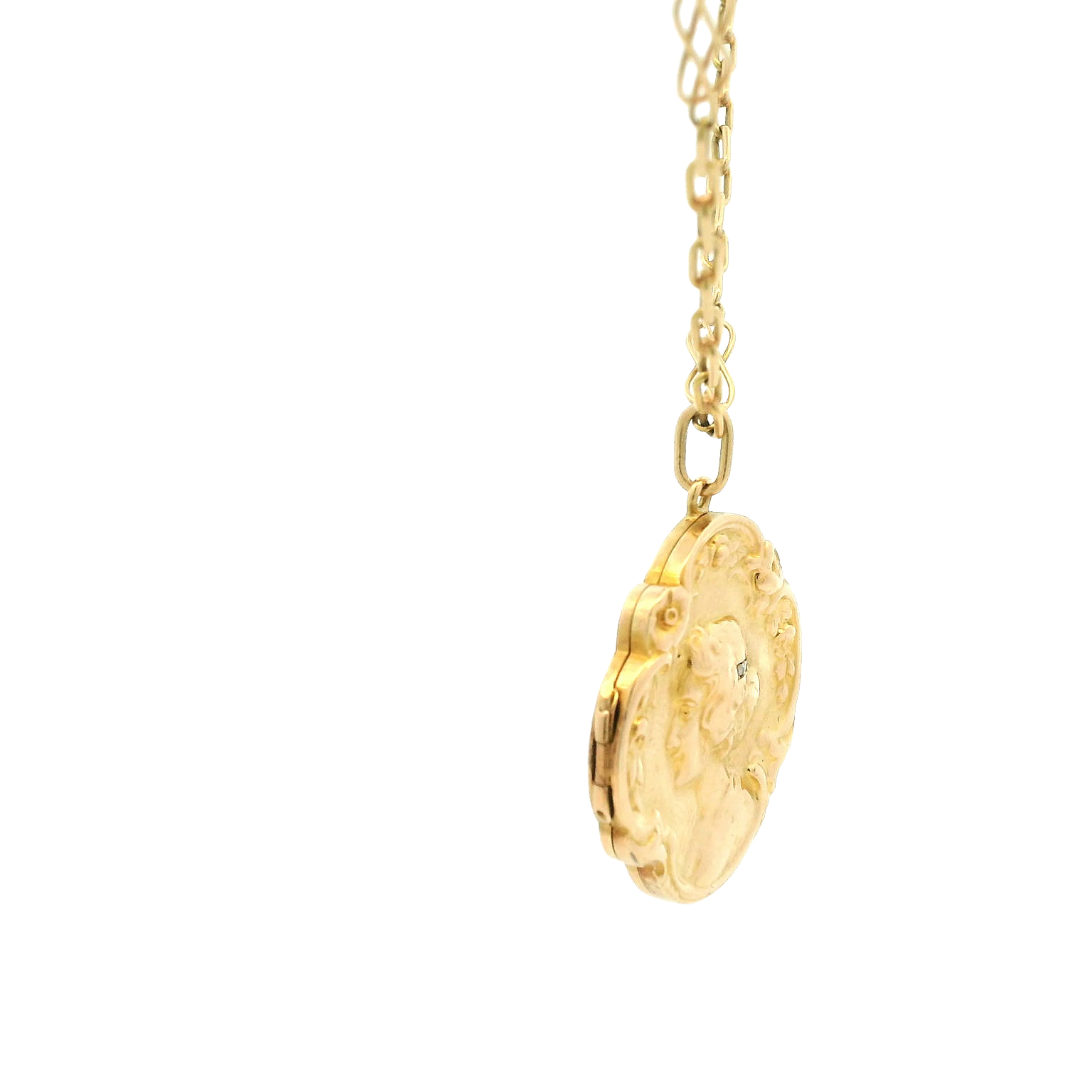 Vintage 18KYG Charm