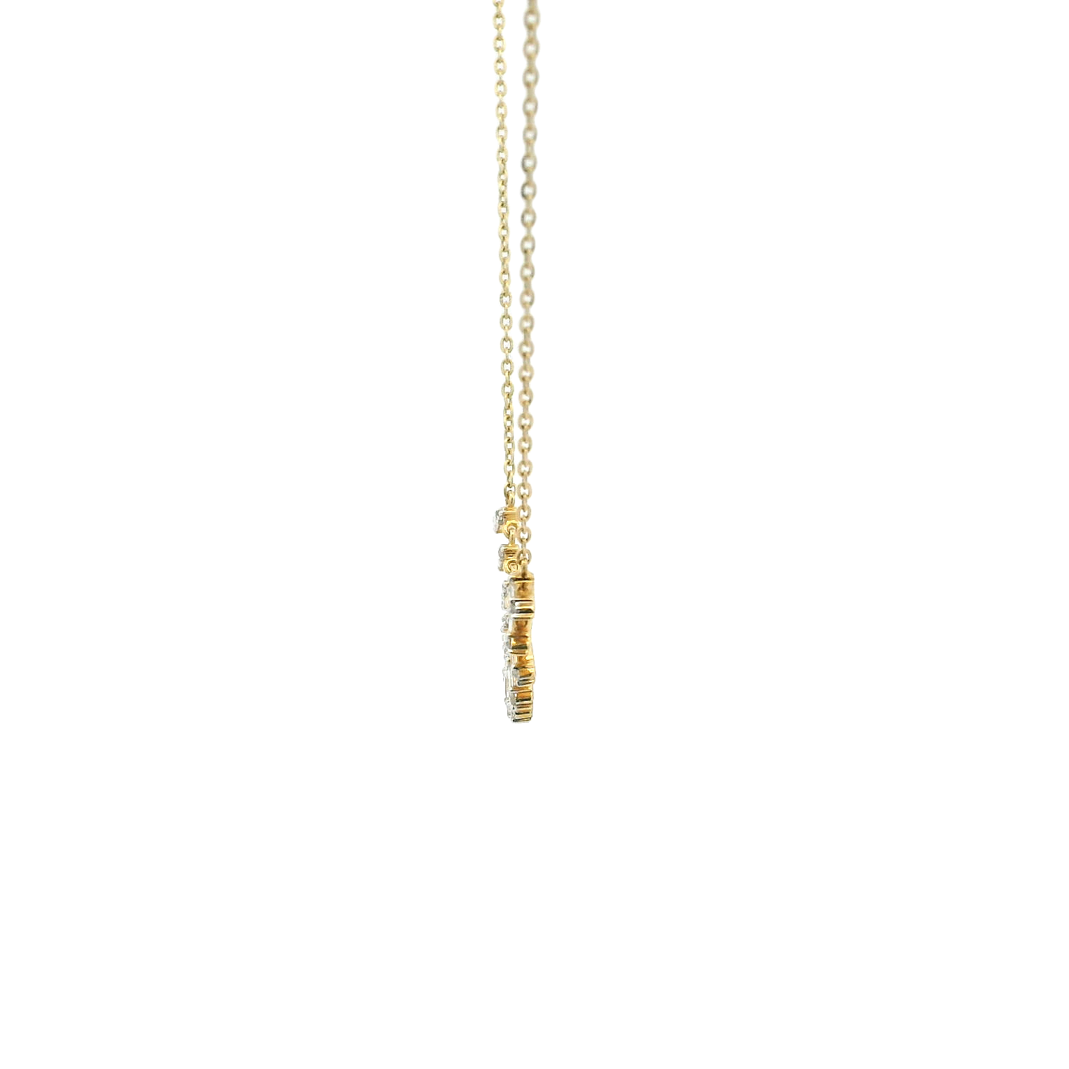 18KYG Diamond Necklace