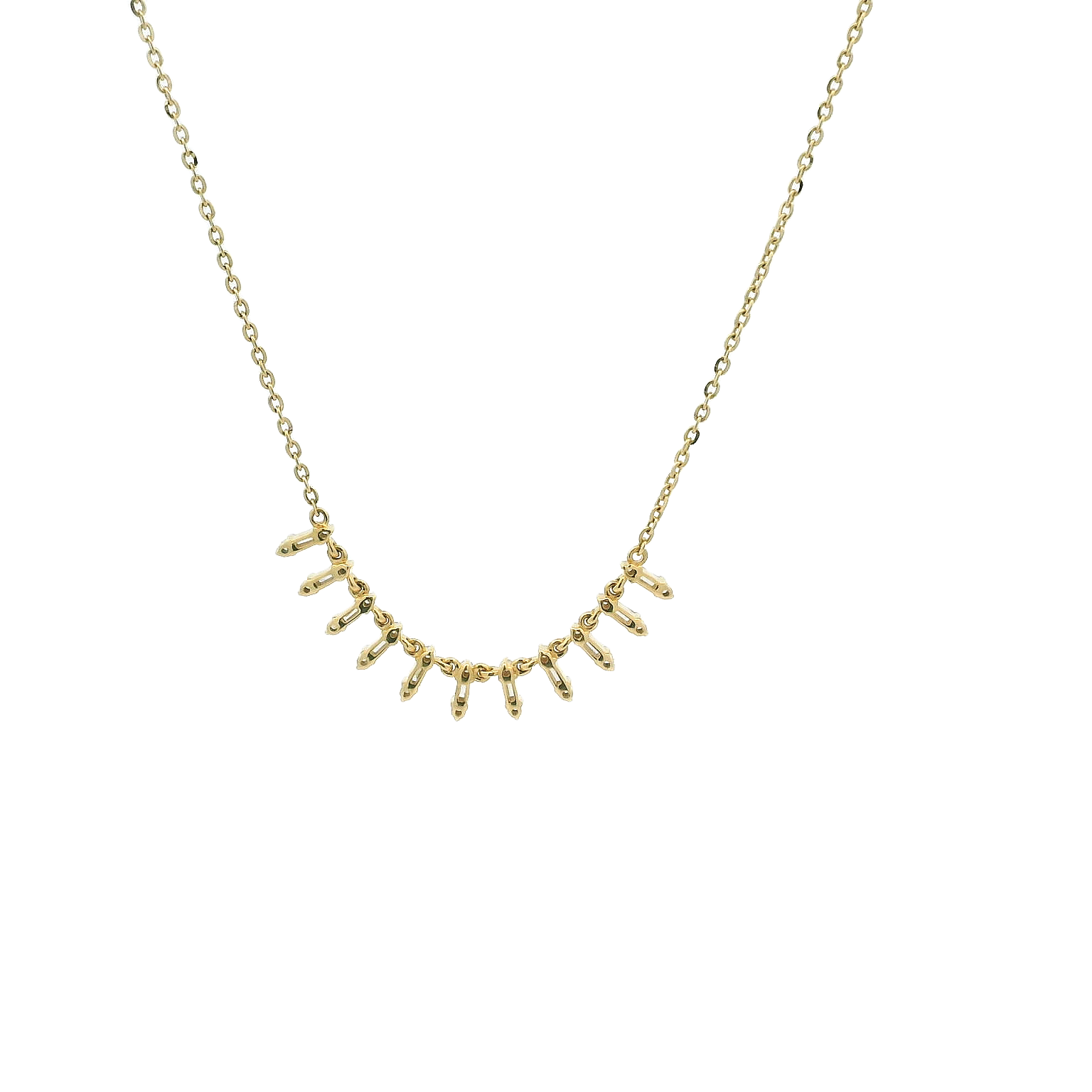 18KYG Diamond Necklace