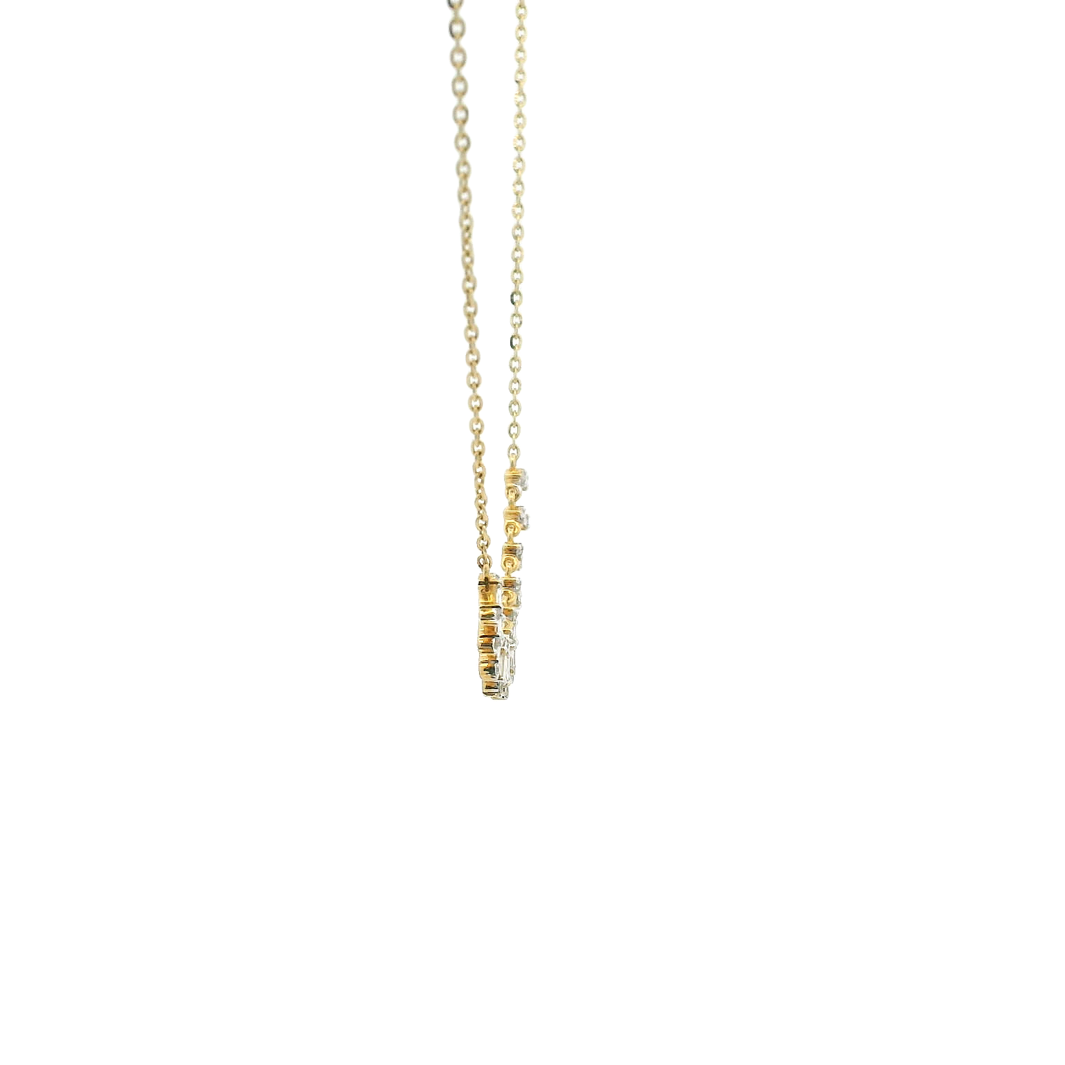 18KYG Diamond Necklace