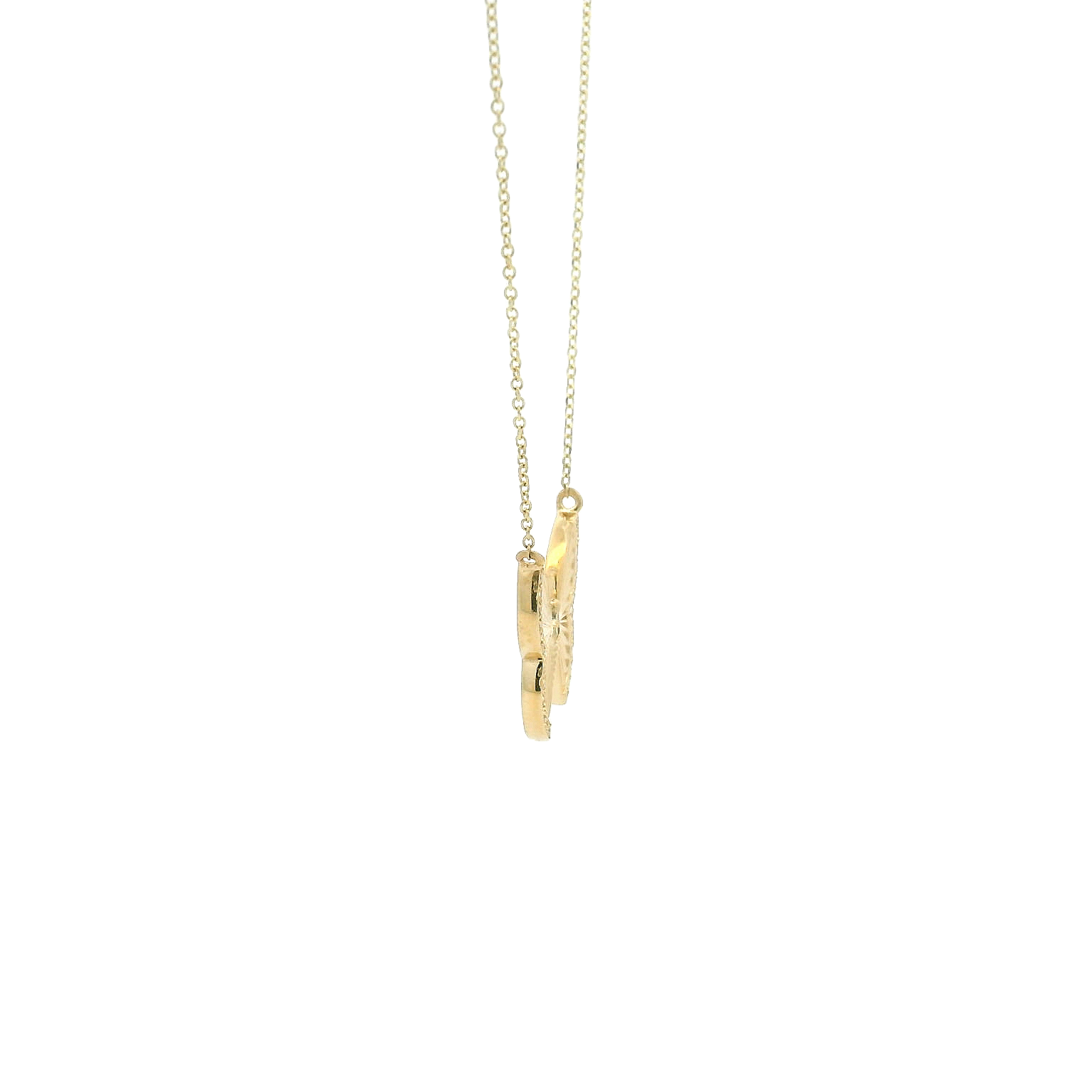14KYG Diamond Butterfly Necklace