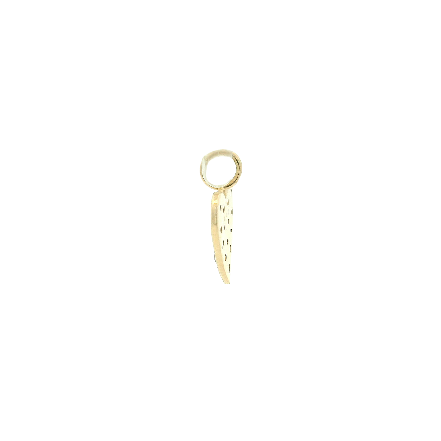 14KYG Diamond Heart Pendant