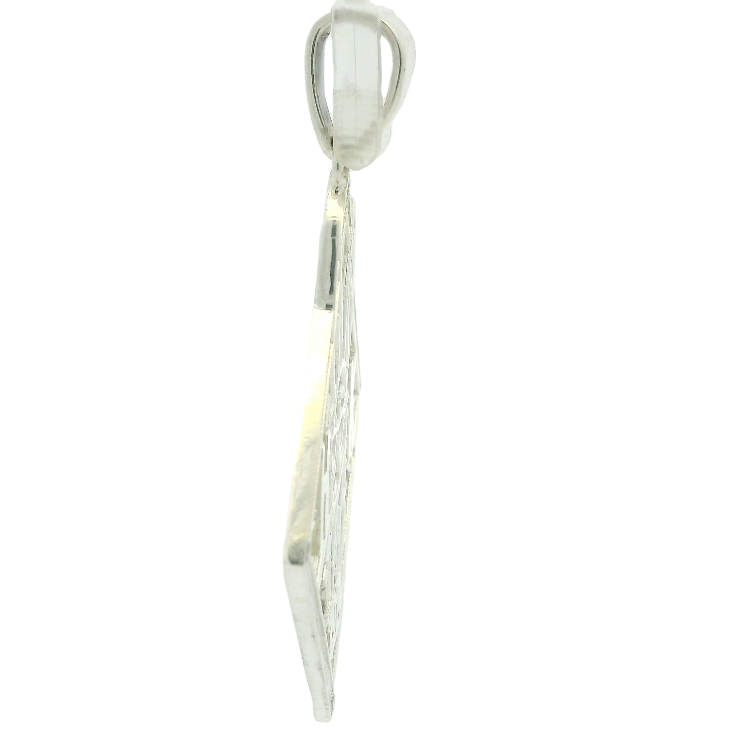 Stylish Silver Bunny Pendant