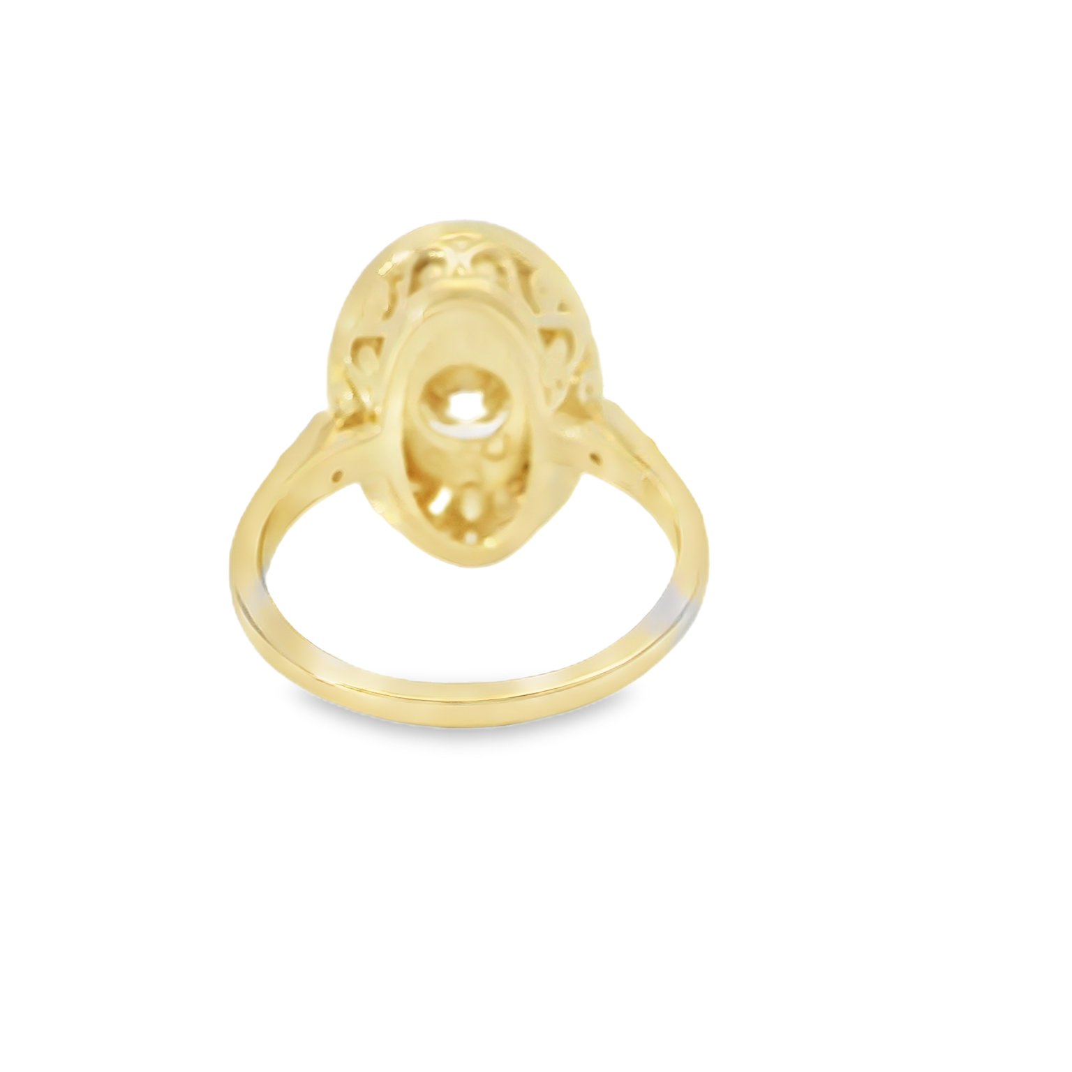 Elegant Diamond Halo Ring