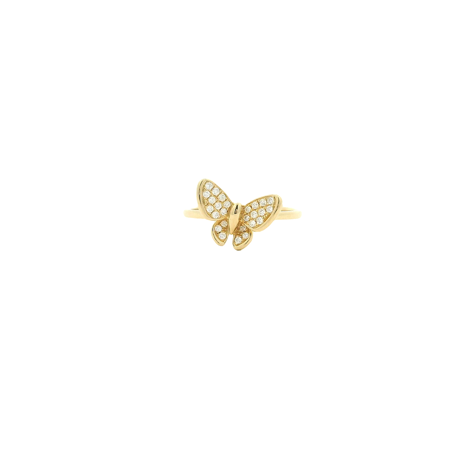 14KYG Butterfly Ring