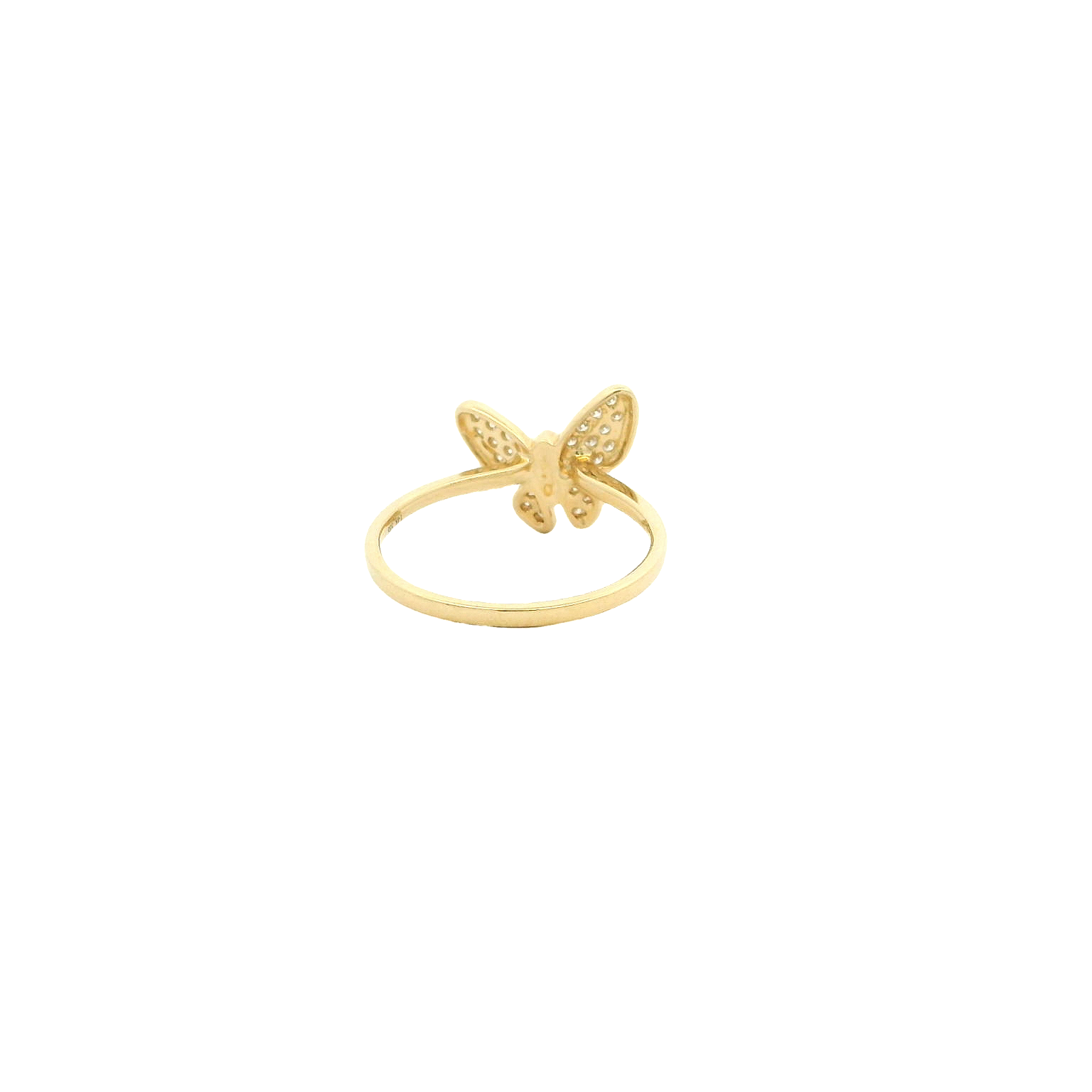 14KYG Butterfly Ring