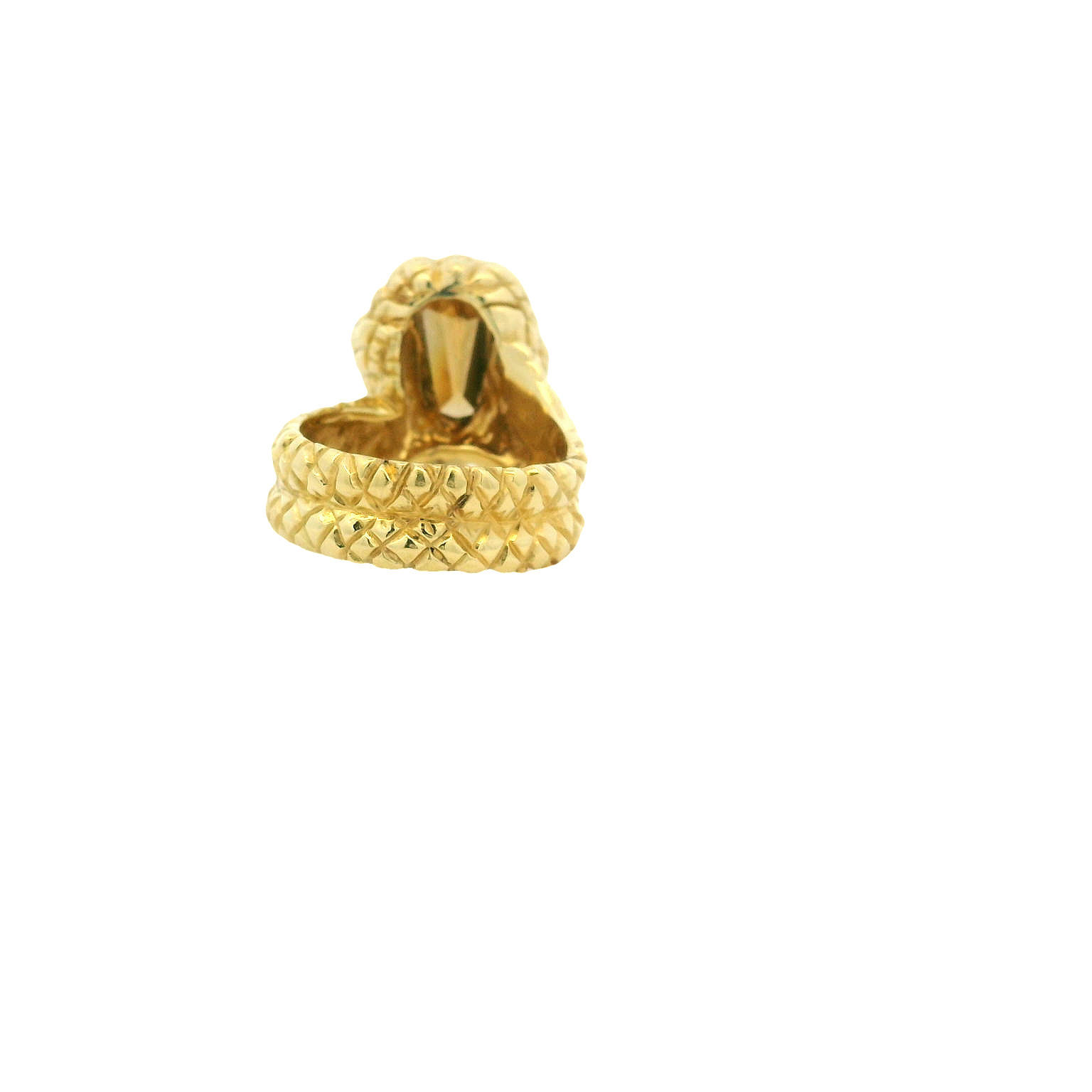 18KYG Snake Fashion Ring