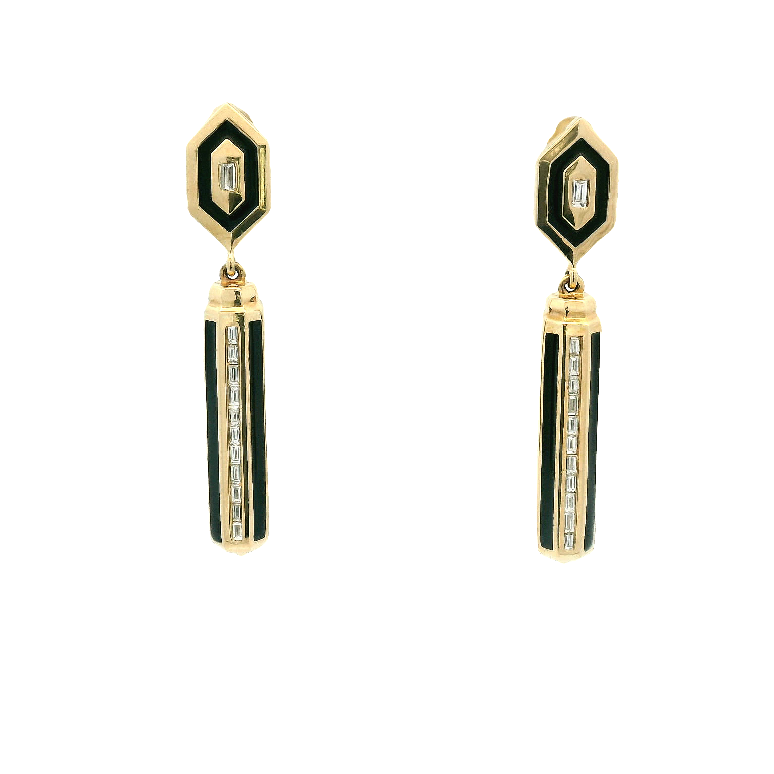 14KYG Drop Earrings
