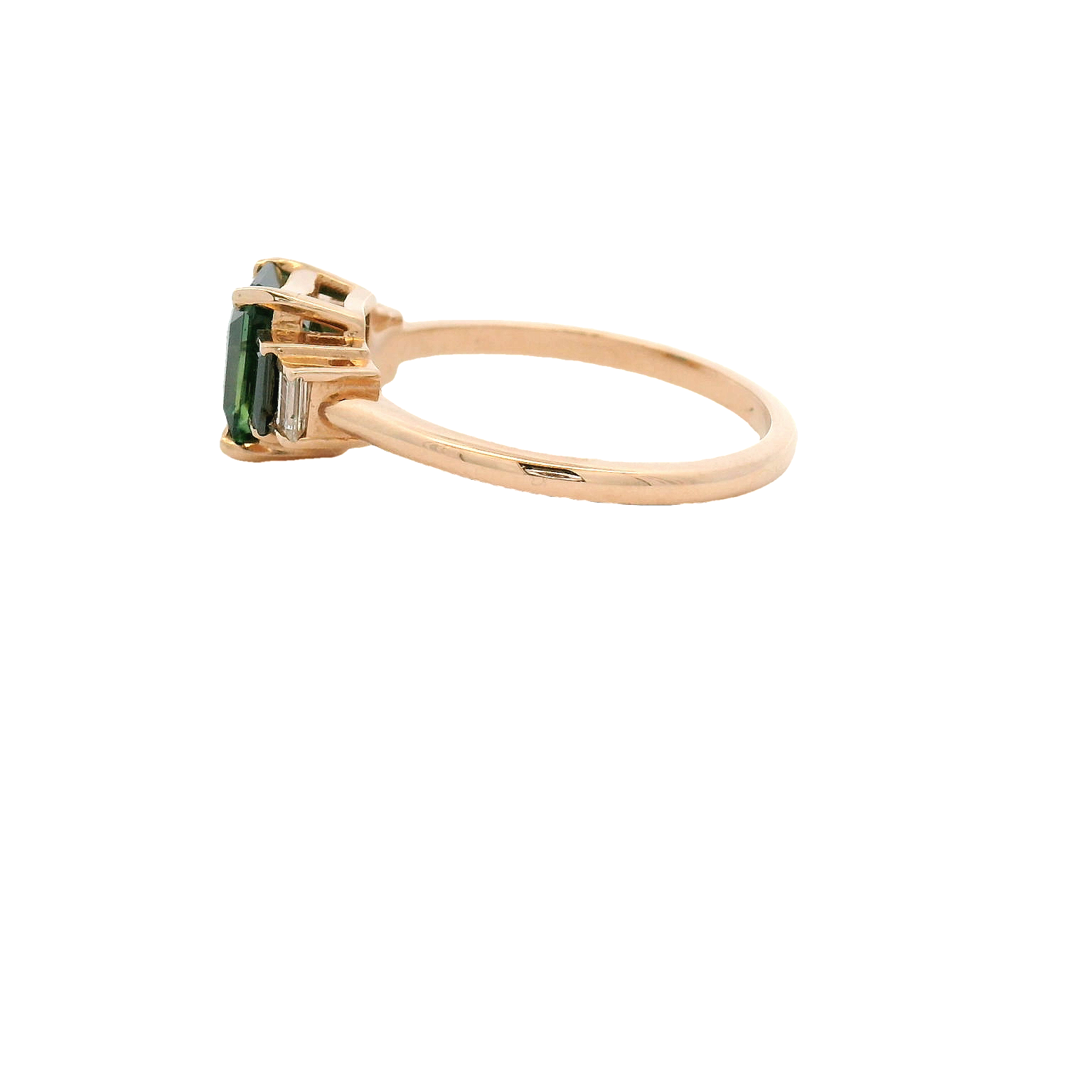 Elegant Green Gemstone Ring