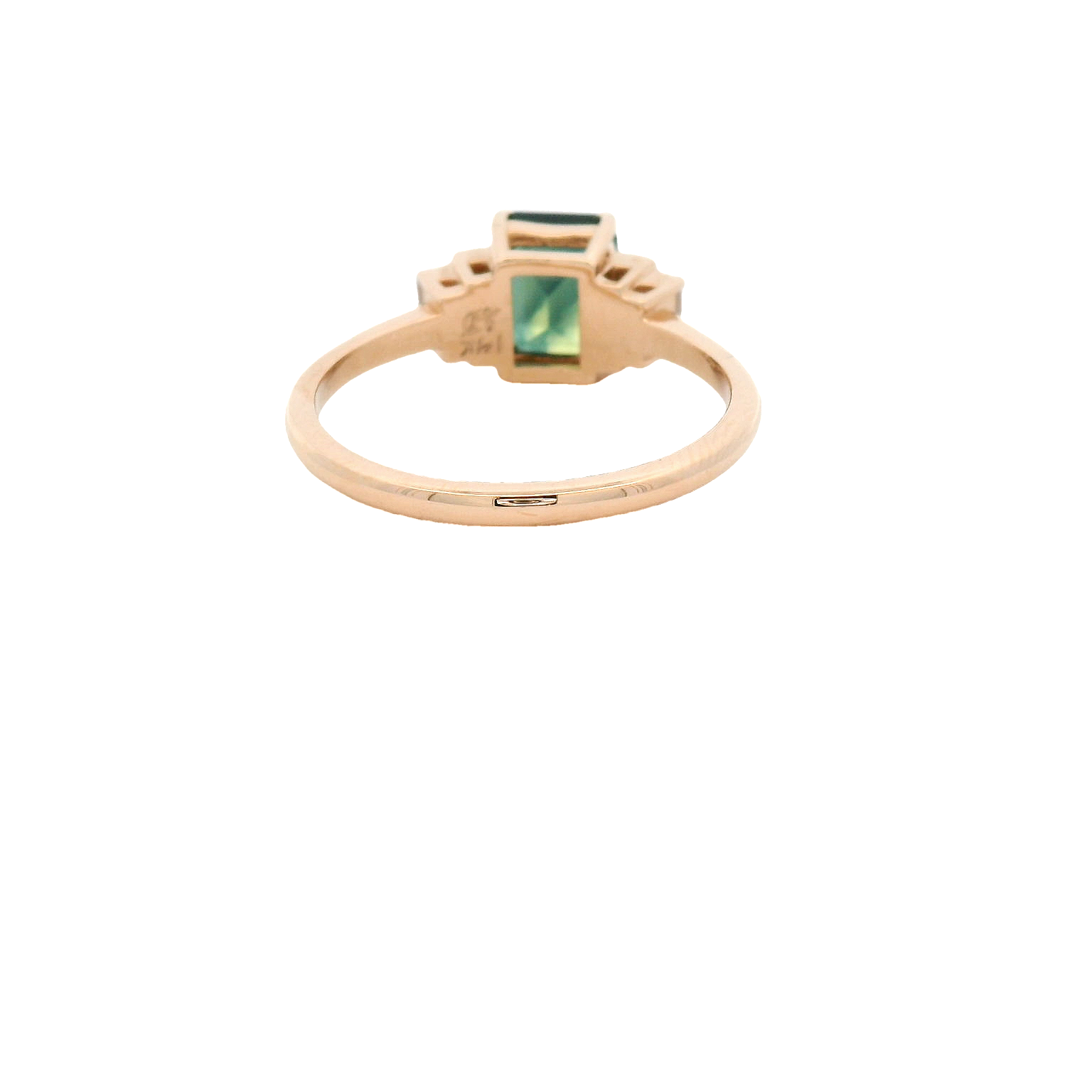 Elegant Green Gemstone Ring