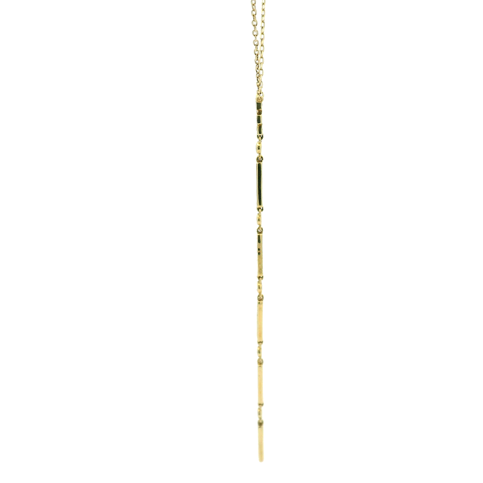 14KYG Lariat Charm Necklace