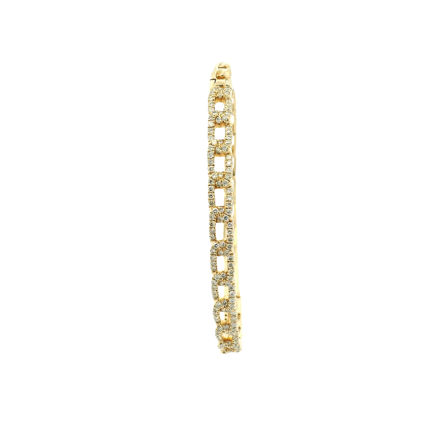 14KYG Diamond Bangle Bracelet