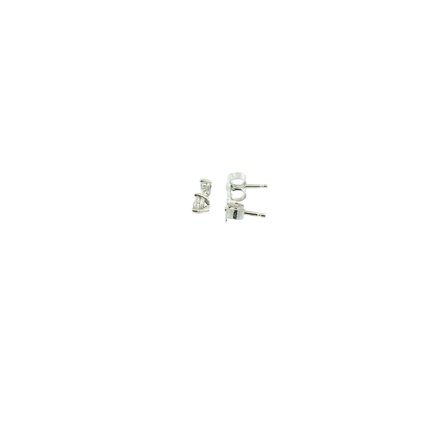 14KWG Diamond Stud Earrings