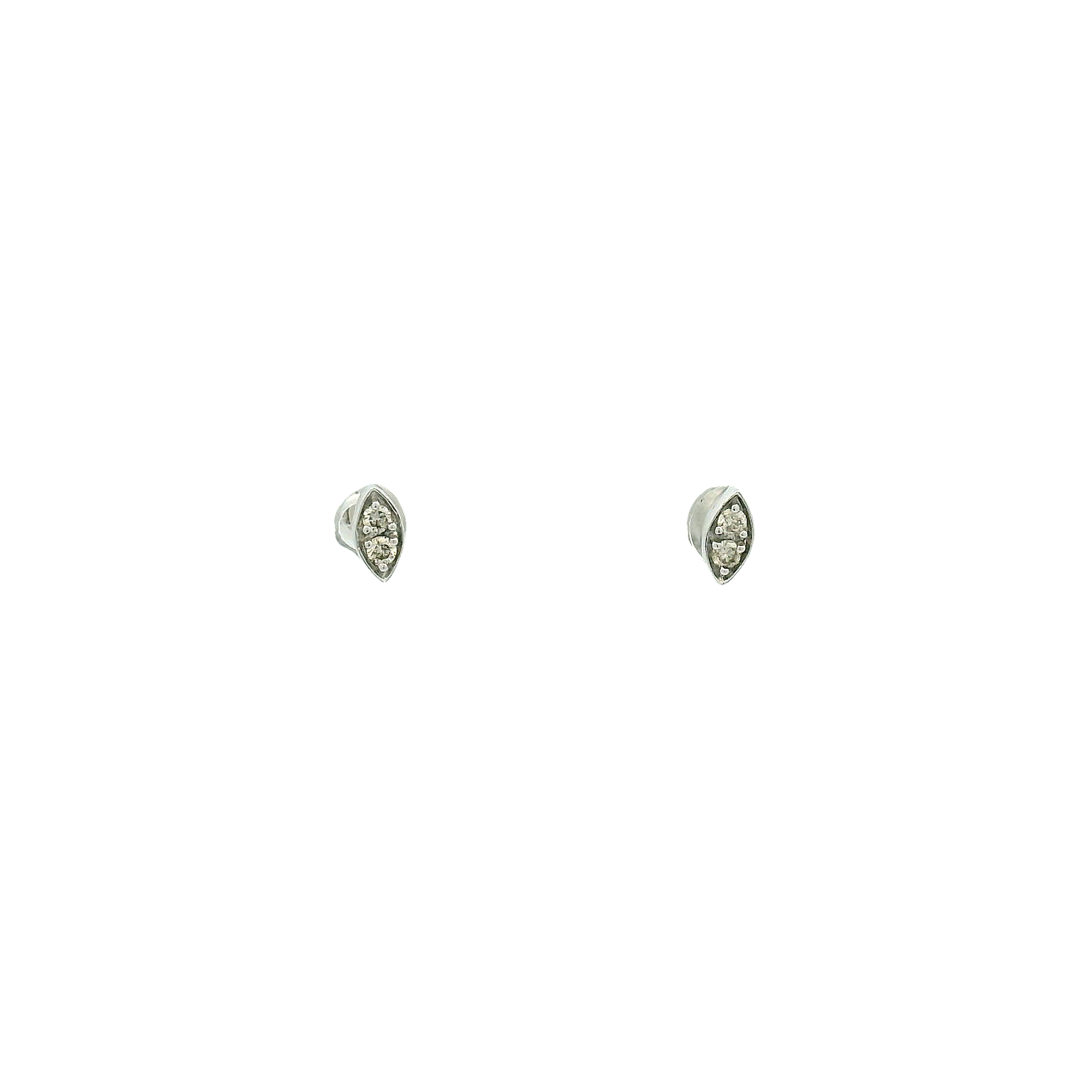 14KWG Diamond Stud Earrings