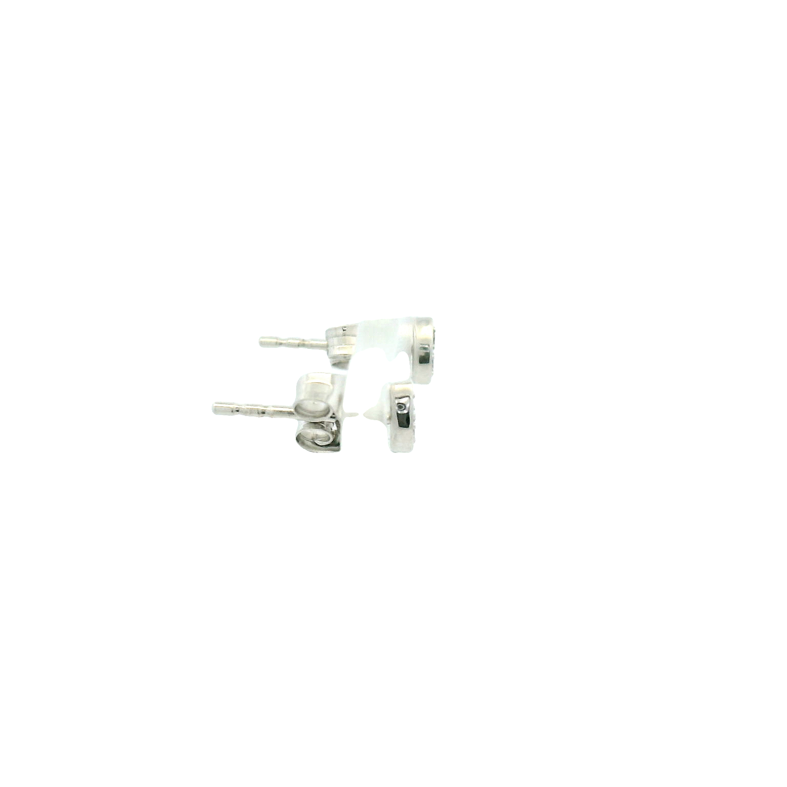 14KWG Diamond Stud Earrings