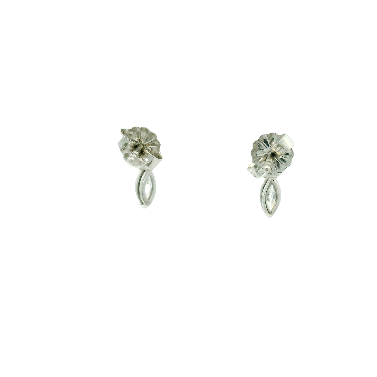 14KWG Diamond Drop Earrings
