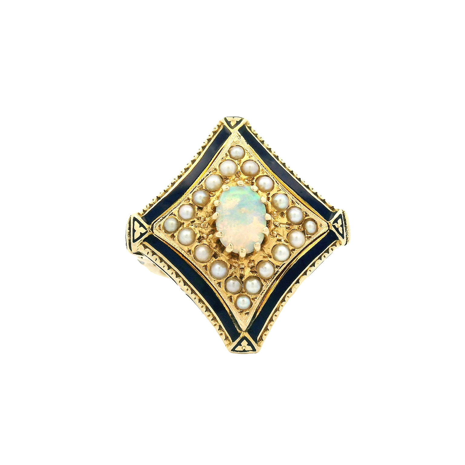 14KYG Vintage Fashion Ring