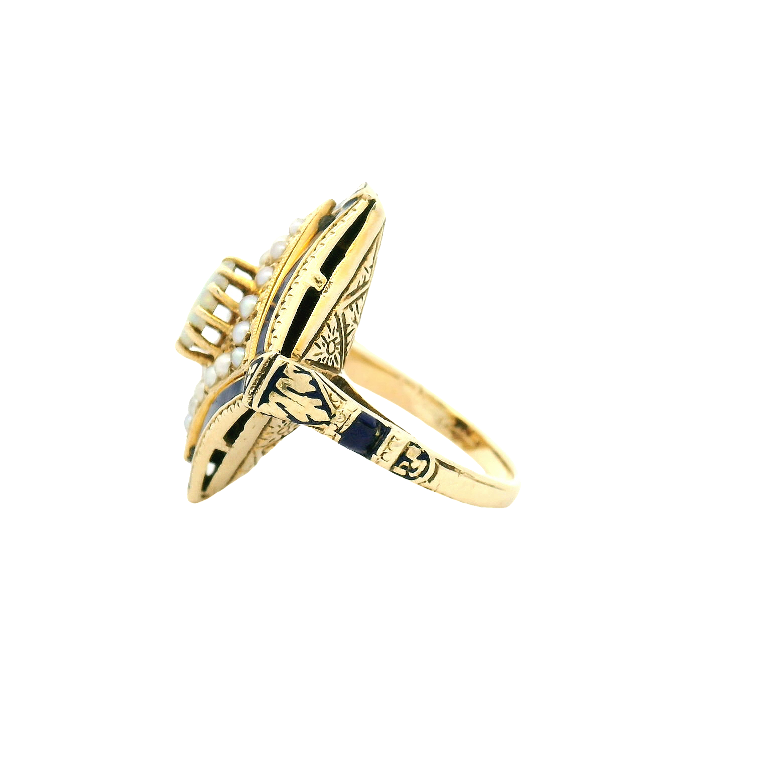 14KYG Vintage Fashion Ring