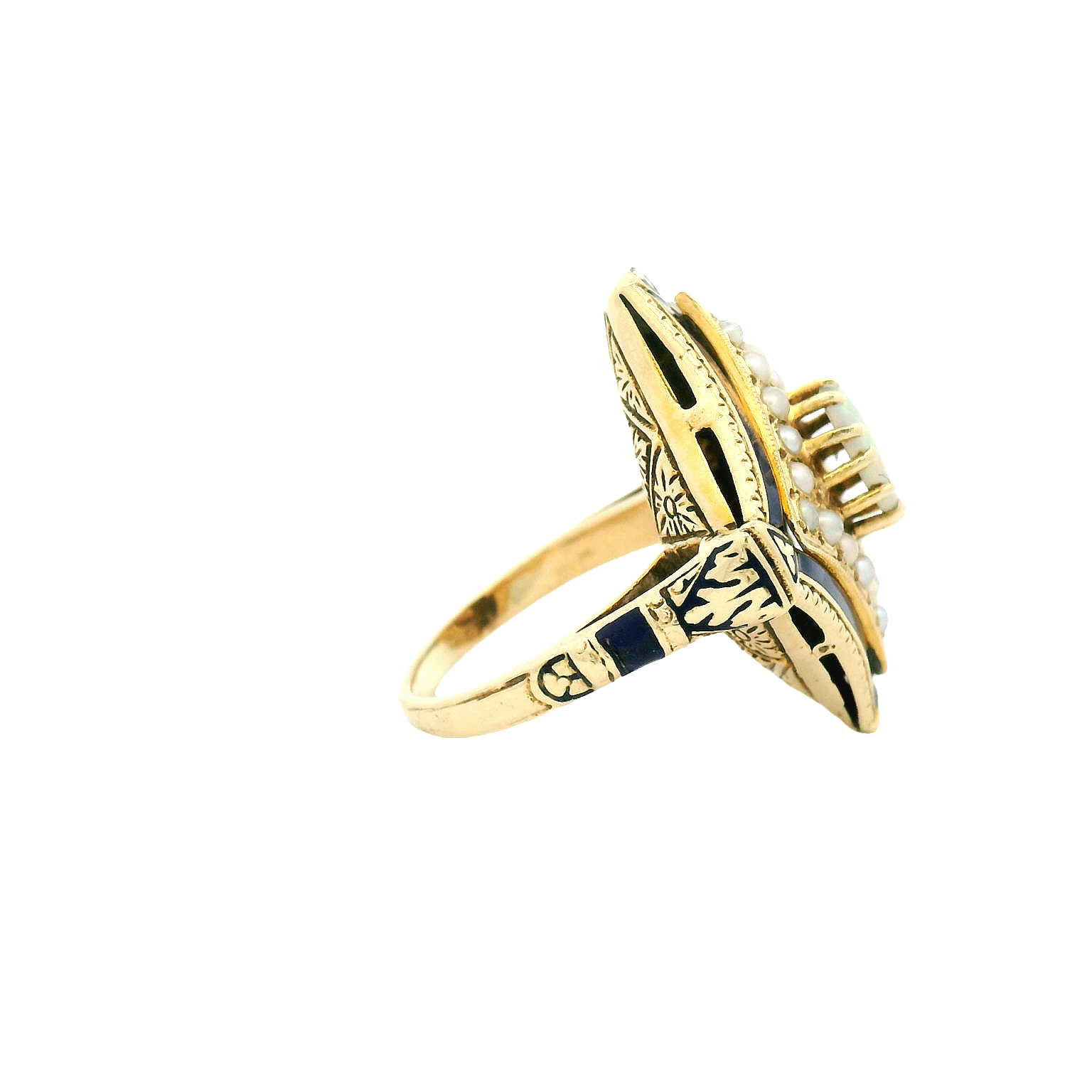 14KYG Vintage Fashion Ring