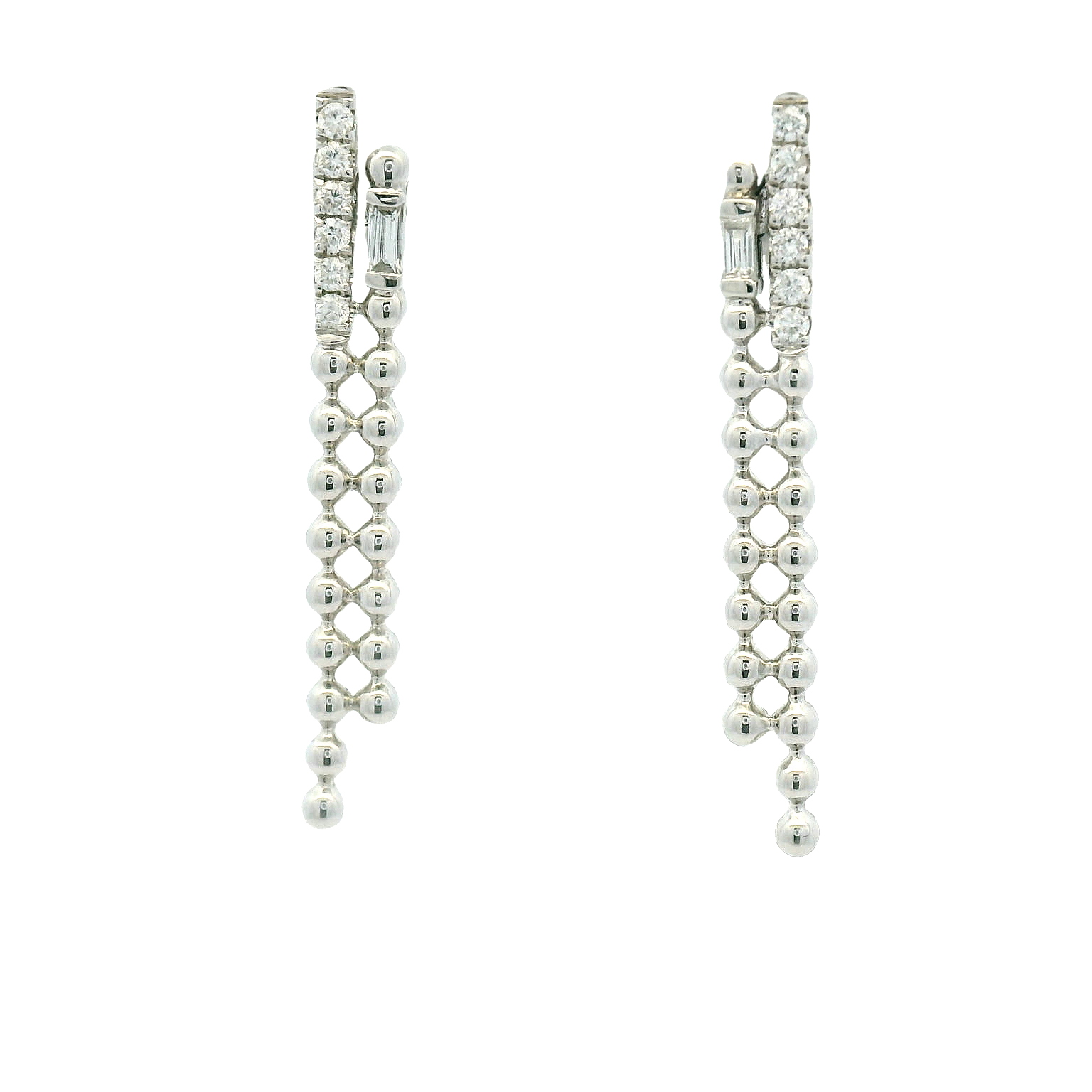 14KWG Drop Earrings
