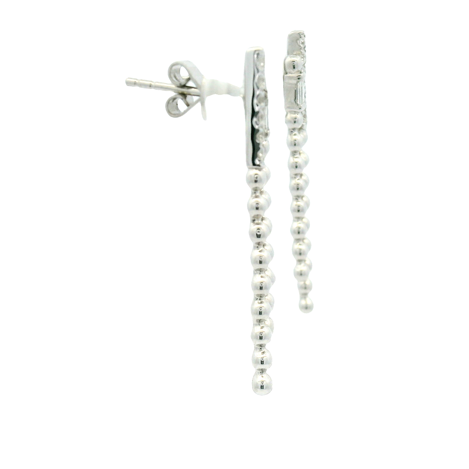 14KWG Drop Earrings