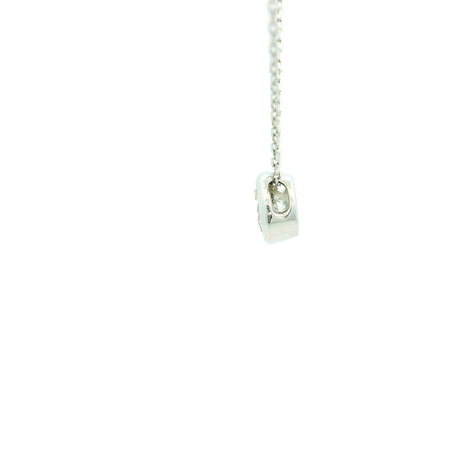 18KWG Diamond Necklace