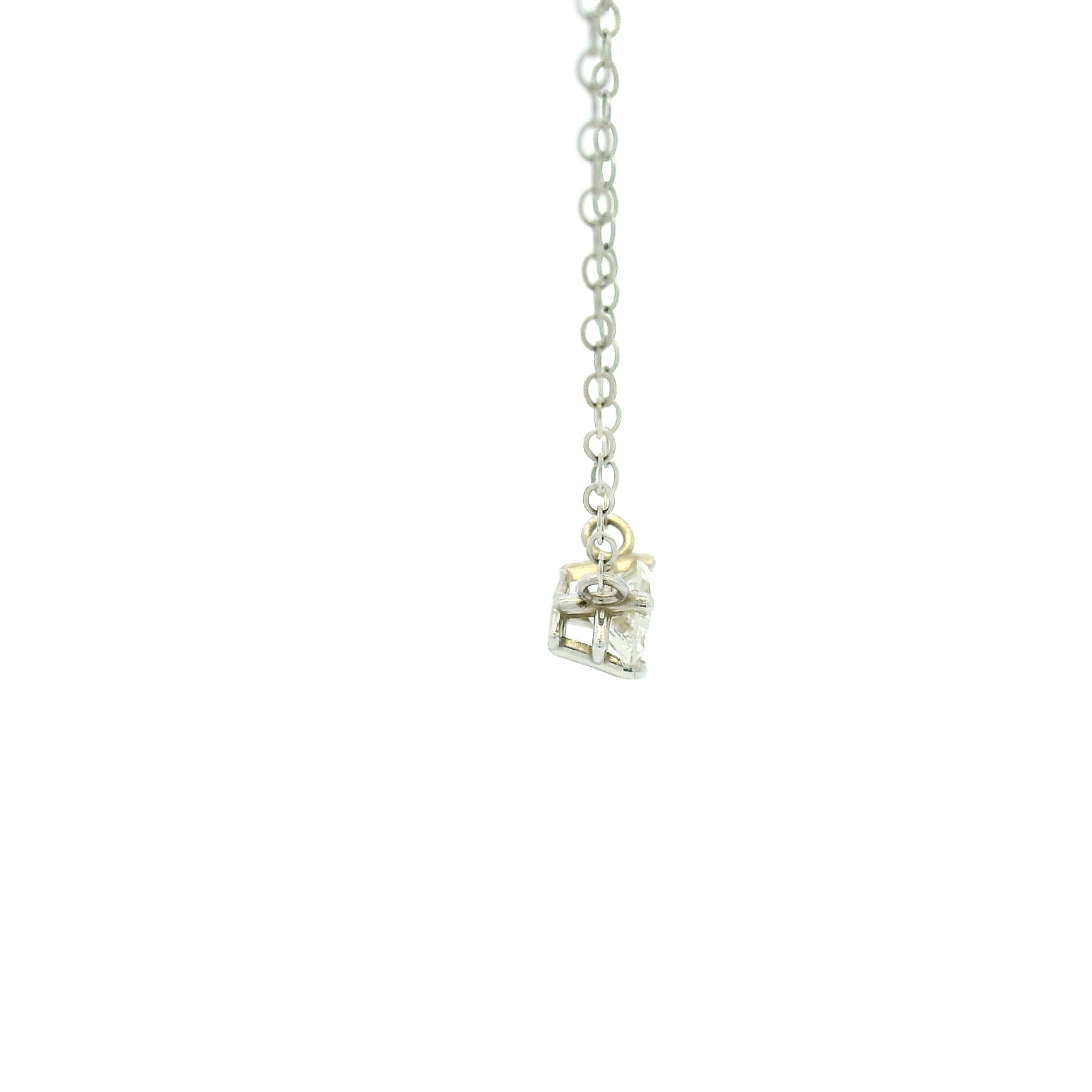 14KWG Diamond Necklace