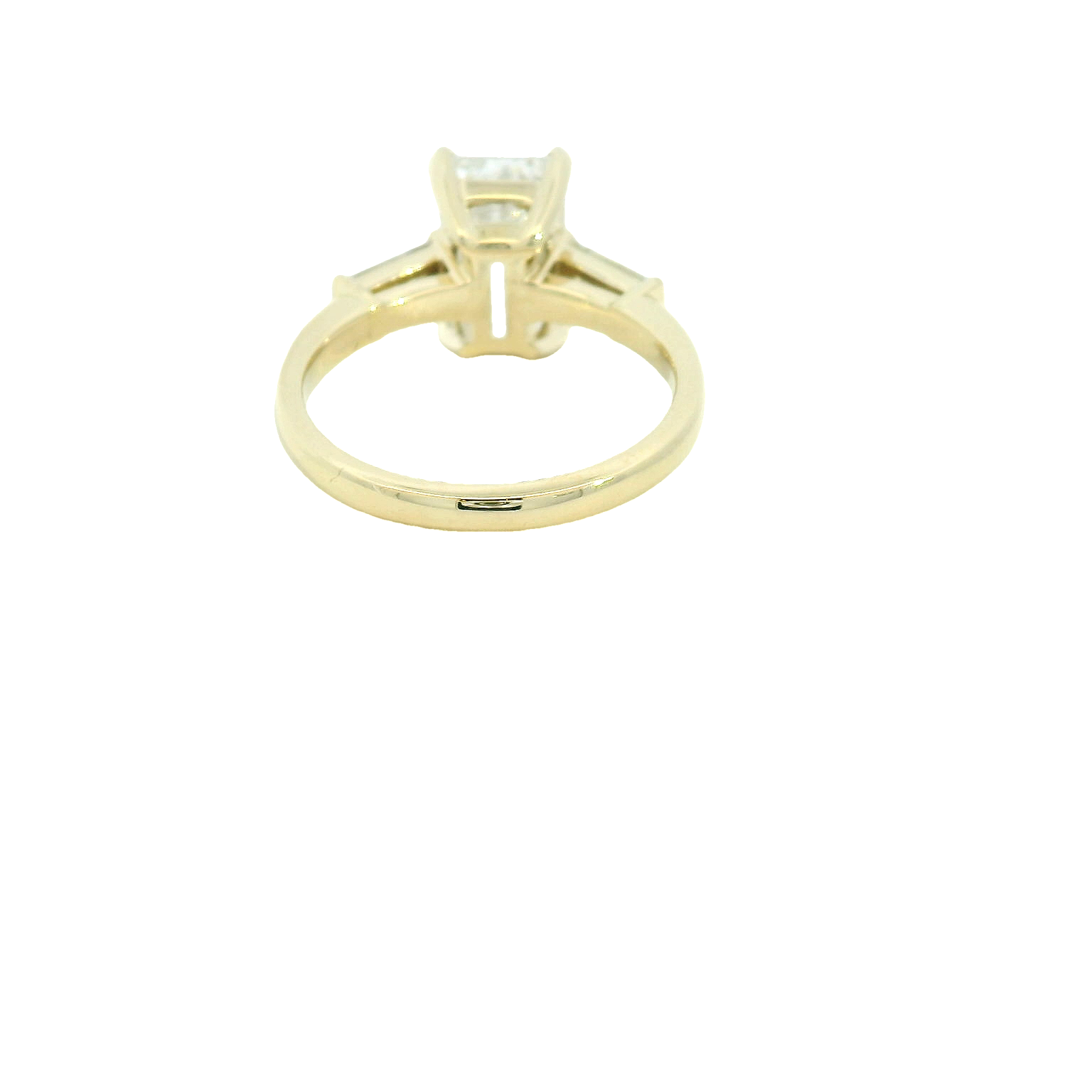 Elegant Emerald Cut Diamond Ring