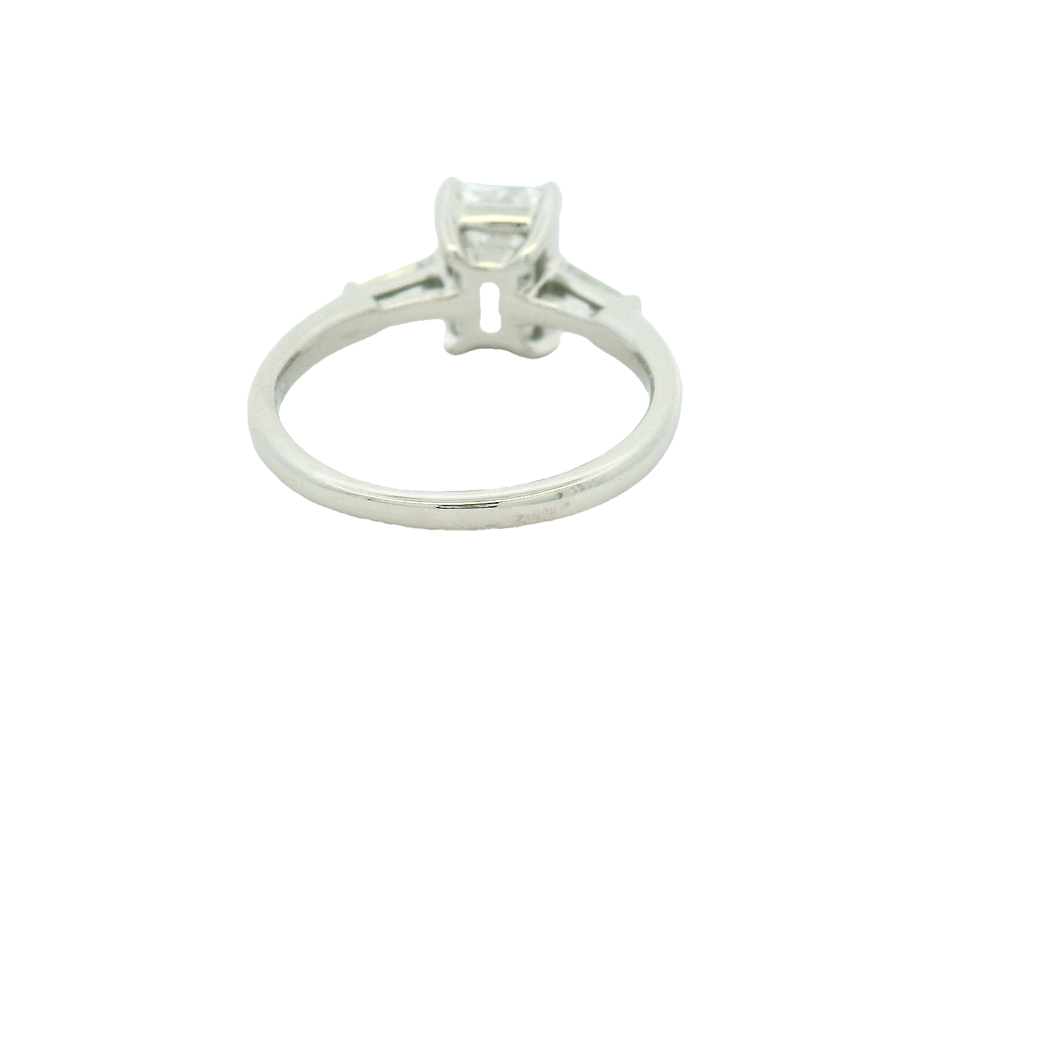 Elegant Emerald Cut Diamond Ring
