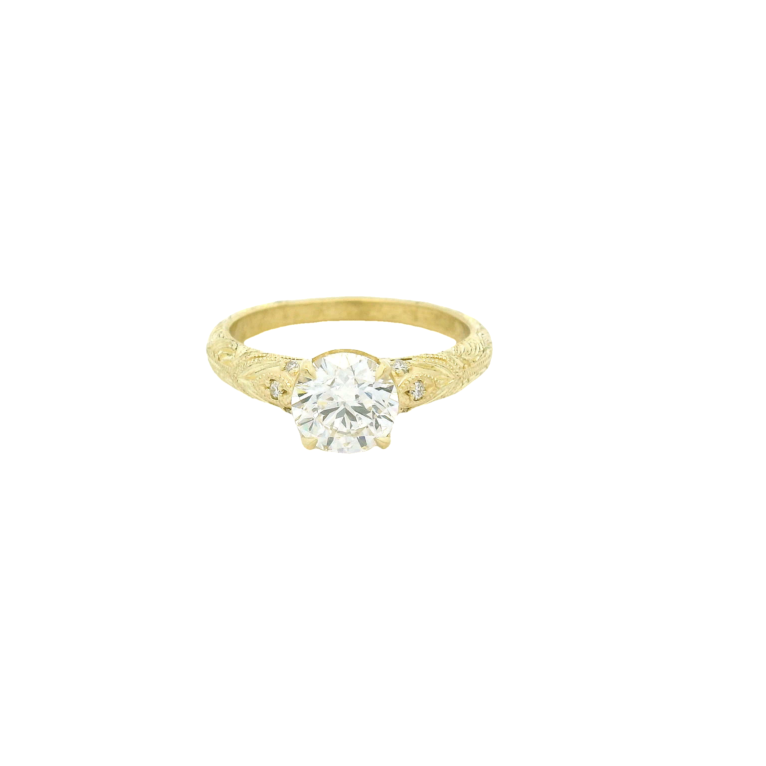 Elegant Gold Engagement Ring