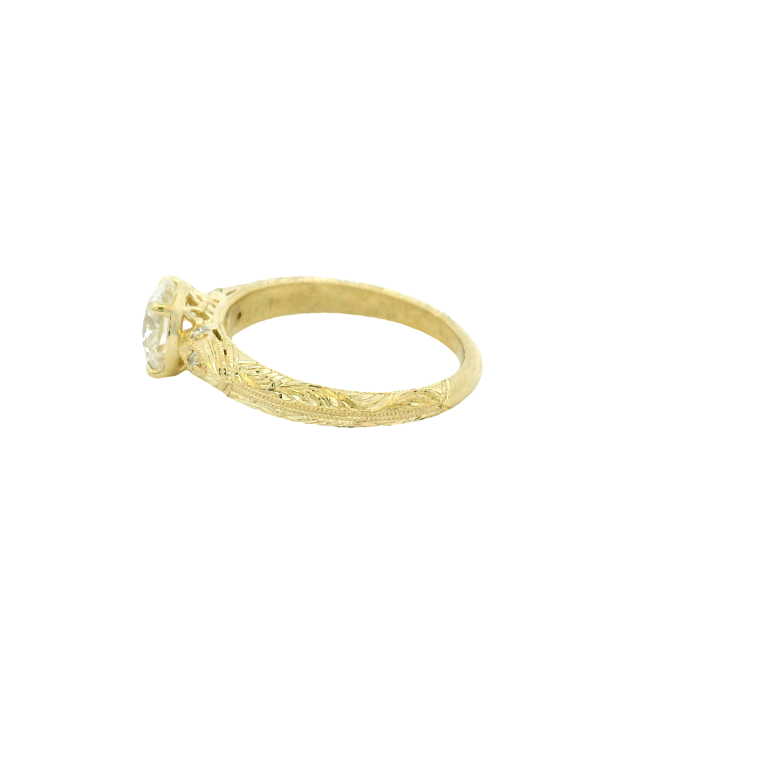 Elegant Gold Engagement Ring