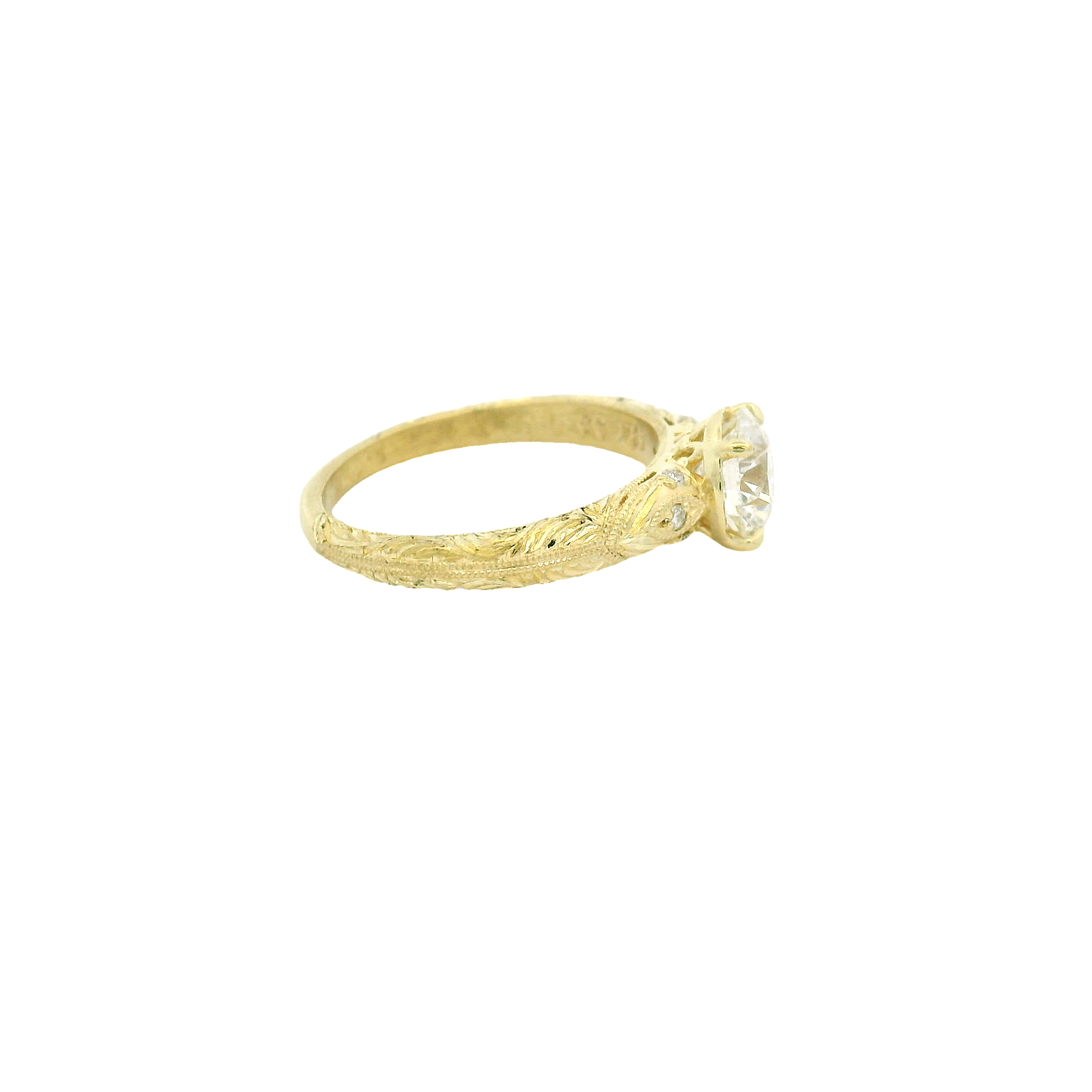 Elegant Gold Engagement Ring