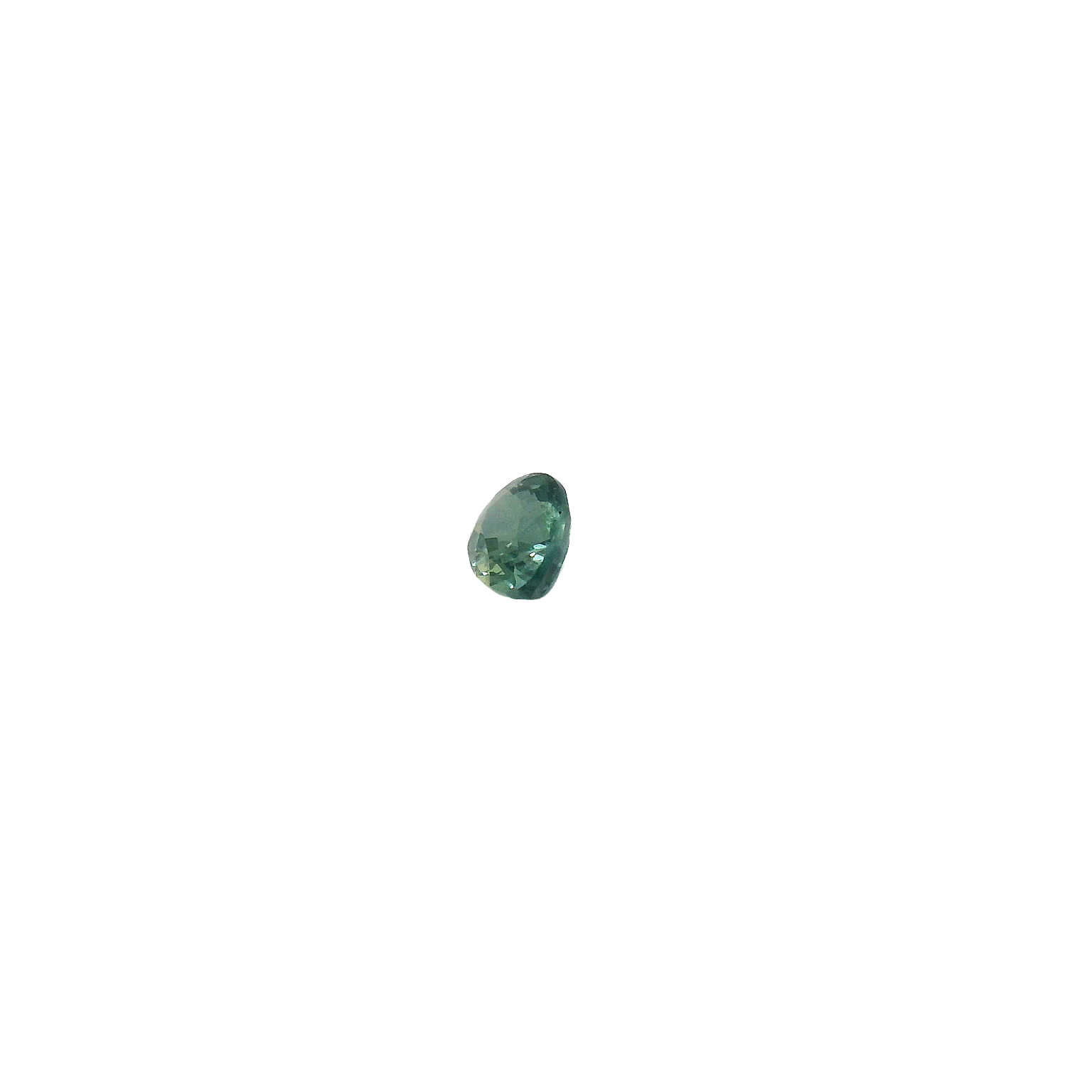 green pear shape sapphire
