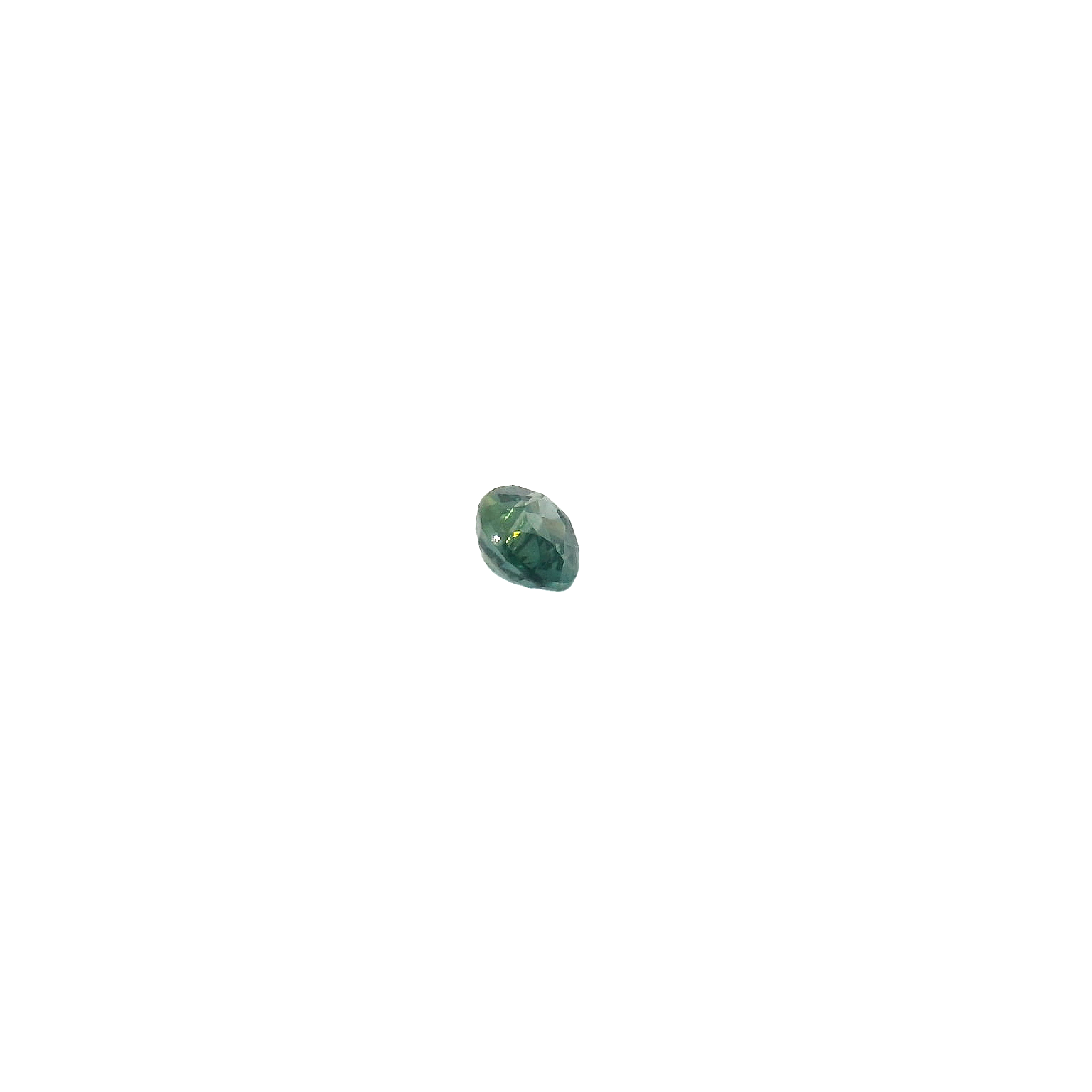 green pear shape sapphire