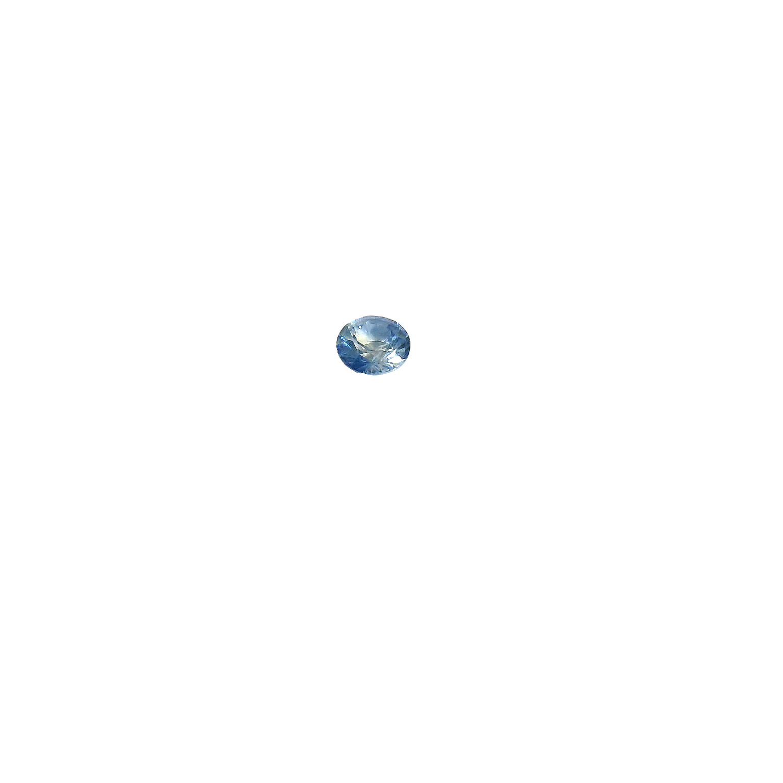 round bi-color sapphire