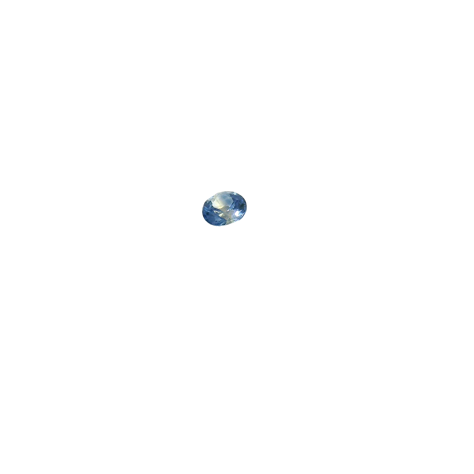 round bi-color sapphire
