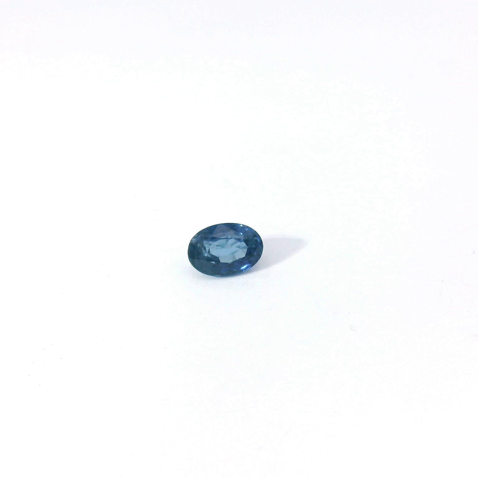 blue oval sapphire